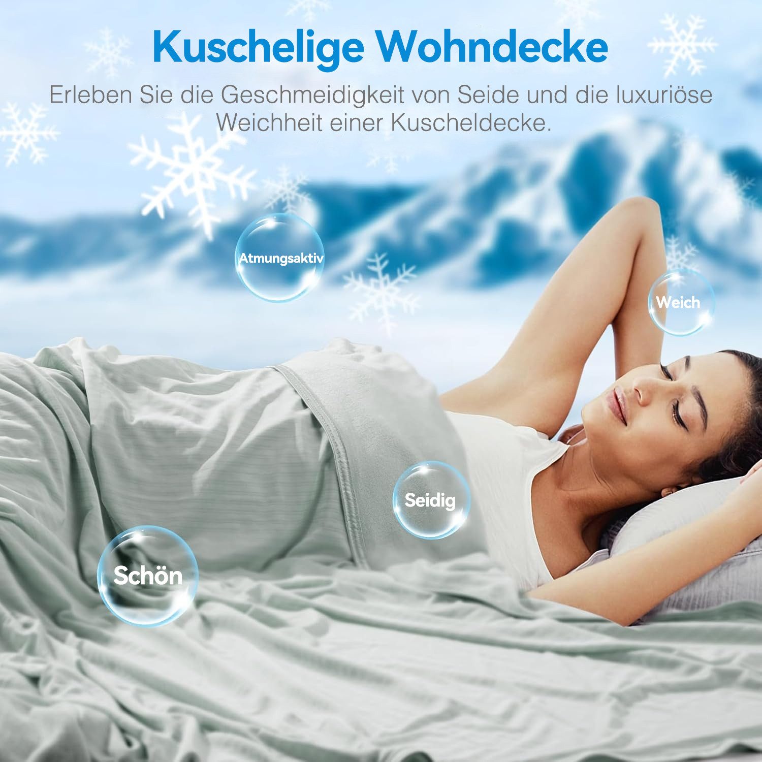 Elegear Sommerbettdecke 150*200cm Selbstkühlende Decke Sommerdecke(Q-MAX günstig online kaufen