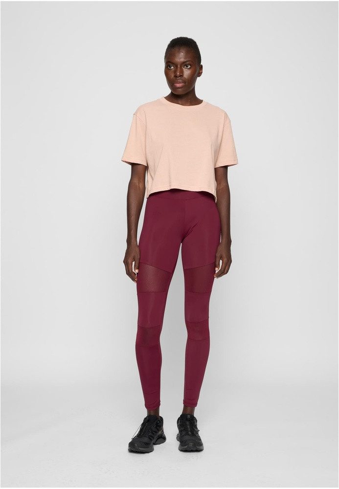 URBAN CLASSICS Leggings Ladies Tech Mesh Leggings 2-Pack