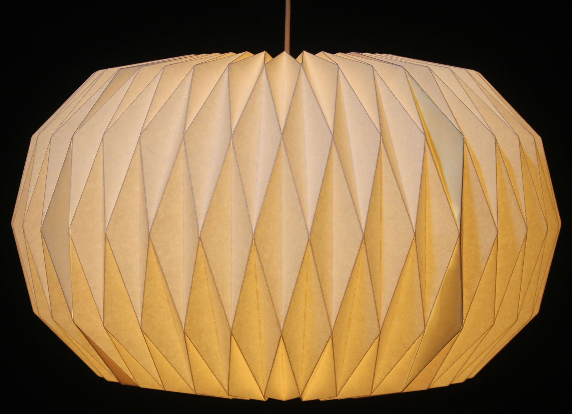 Guru-Shop Lampenschirm Origami Design Papier Lampenschirm - Modell..