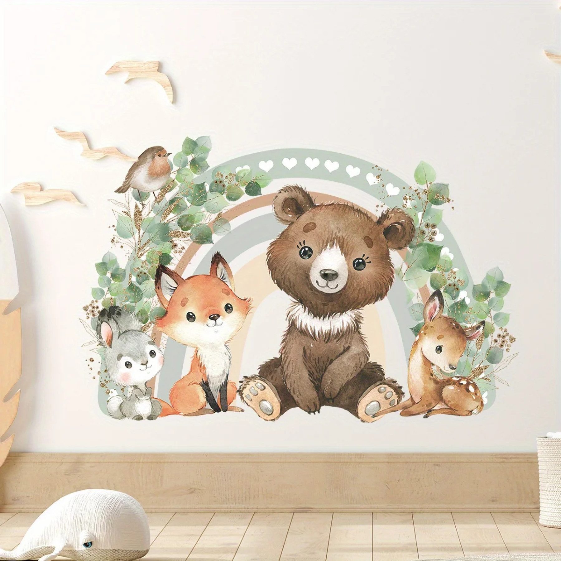 Montegoni Wandsticker Kinder Tier Wandsticker,Wandtattoo mit günstig online kaufen