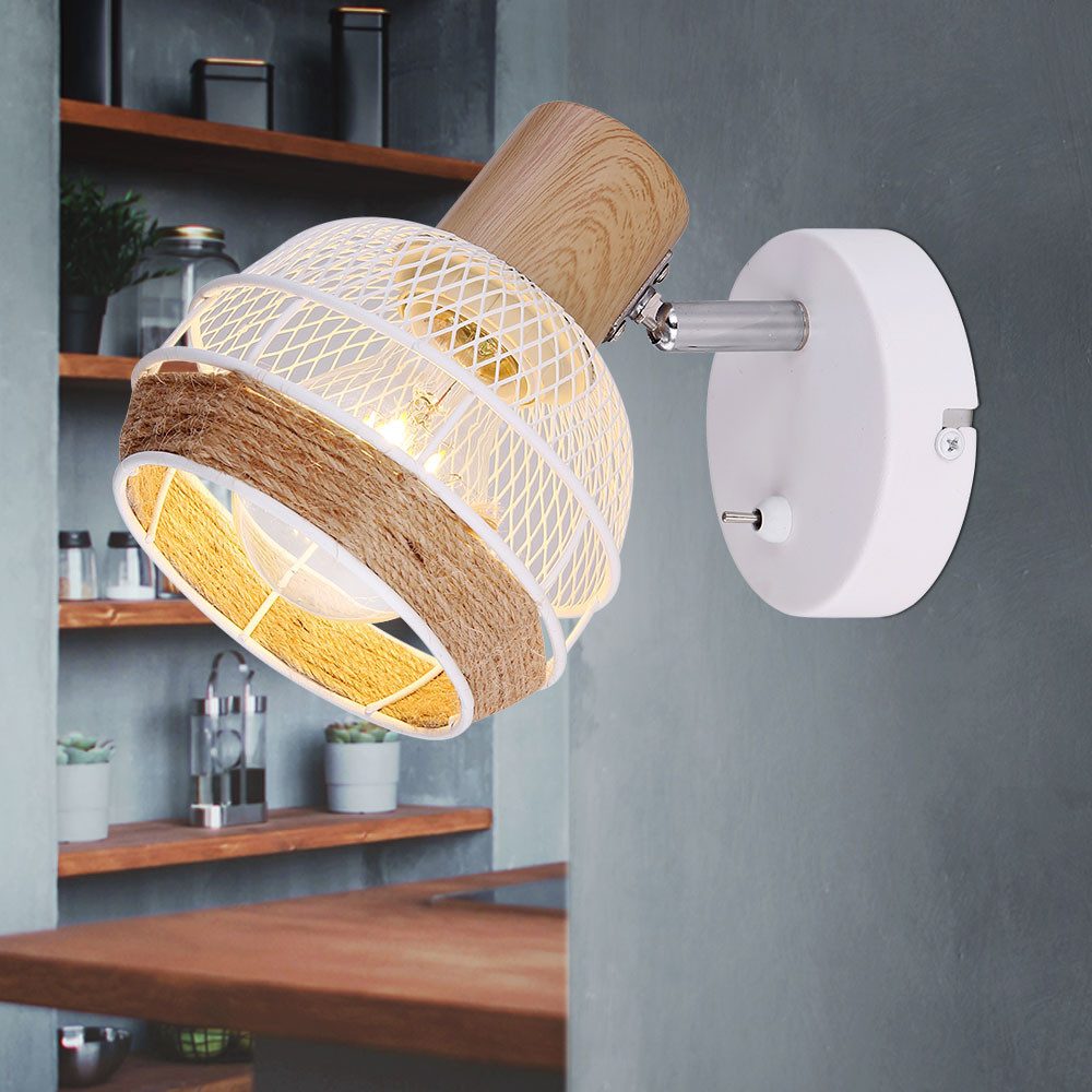 GLOBO LIGHTING Wandleuchte, Leuchtmittel nicht inklusive, günstig online kaufen