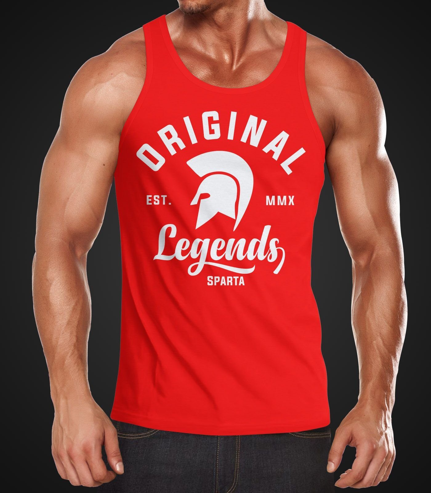 Neverless Tanktop Gladiator Sparta Fighter Original günstig online kaufen