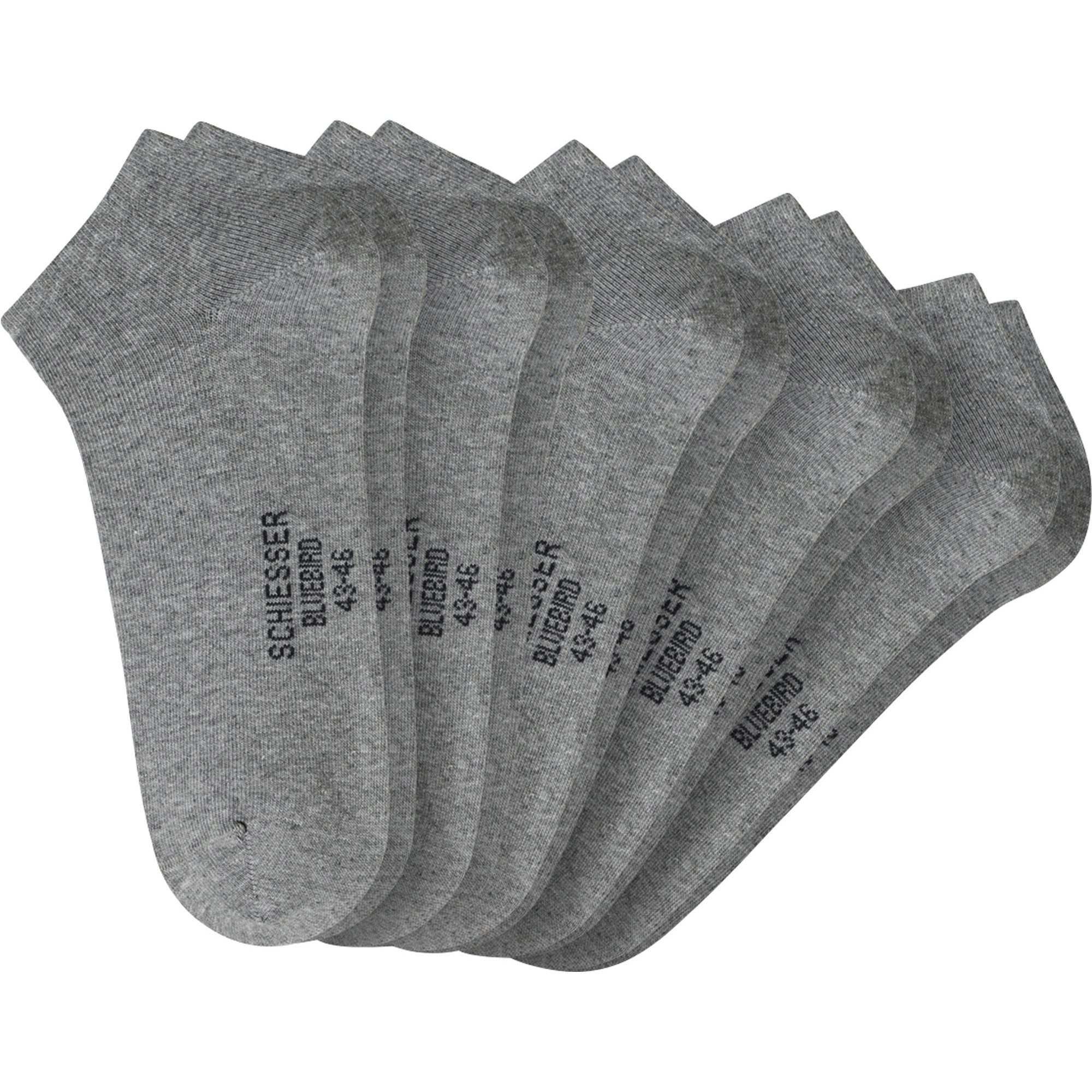 Schiesser Sneakersocken Herren-Sneaker-Socken 5 Paar Uni: günstig online kaufen