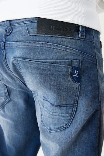Garcia 5-Pocket-Jeans Rocko in verschiedenen used dark vinatge Waschungen
