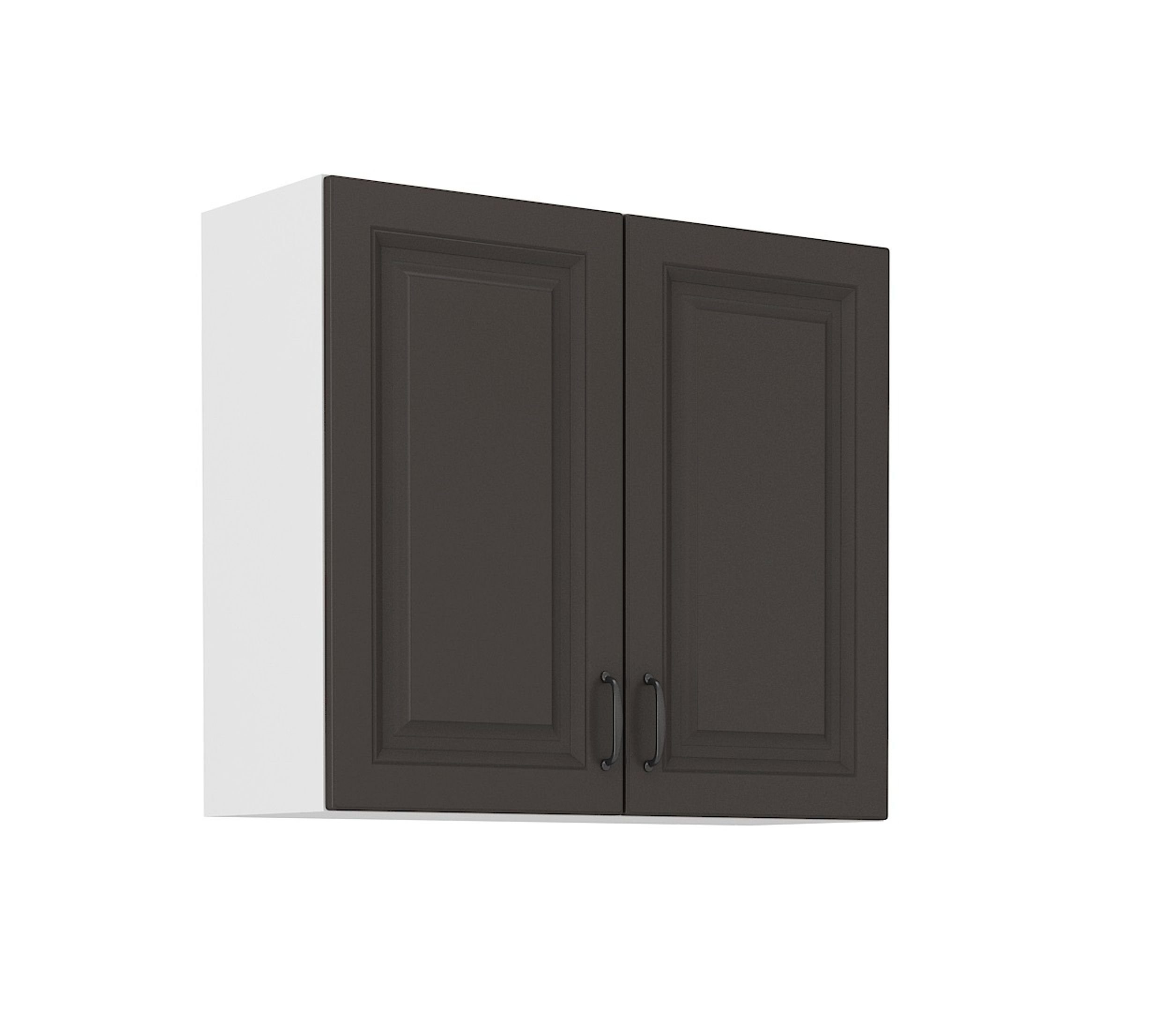 Küchen-Preisbombe Hängeschrank 60 cm Küche Stilo Grau Küchenzeile Küchenblock Einbauküche Landhaus