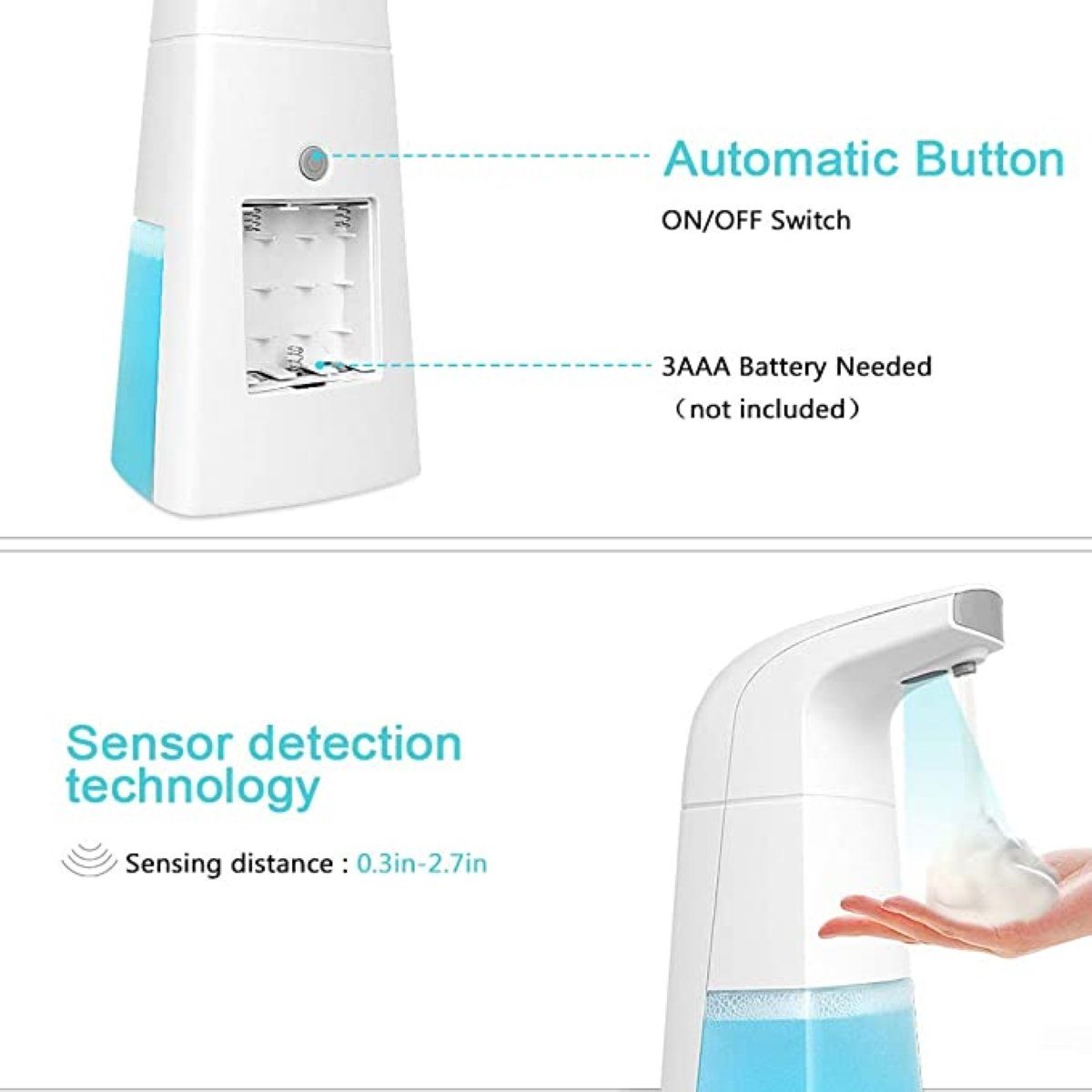 MECO Seifenspender Pure Touch: Berührungsloser Seifenspender, günstig online kaufen