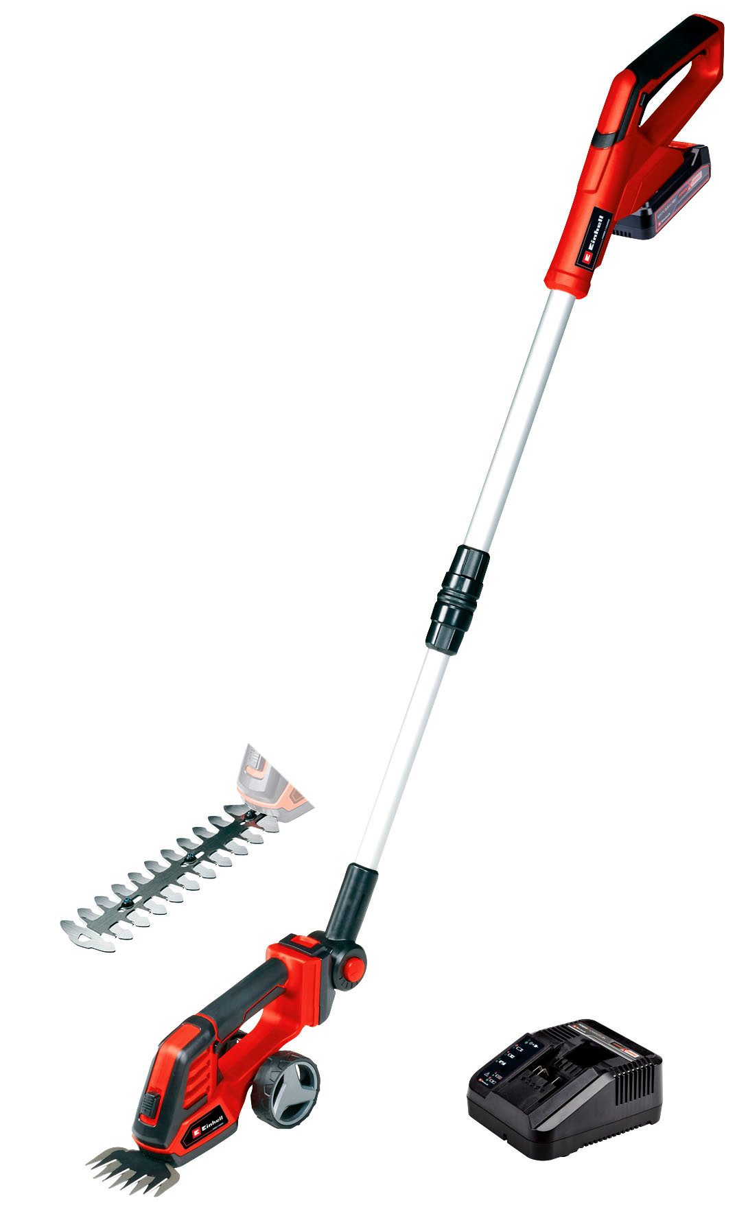 Einhell Akku-Gras- und Strauchscherenset »GE-CG 18/100 Li T Kit«, Inkl. 2,5 Ah Akku und Ladegerät