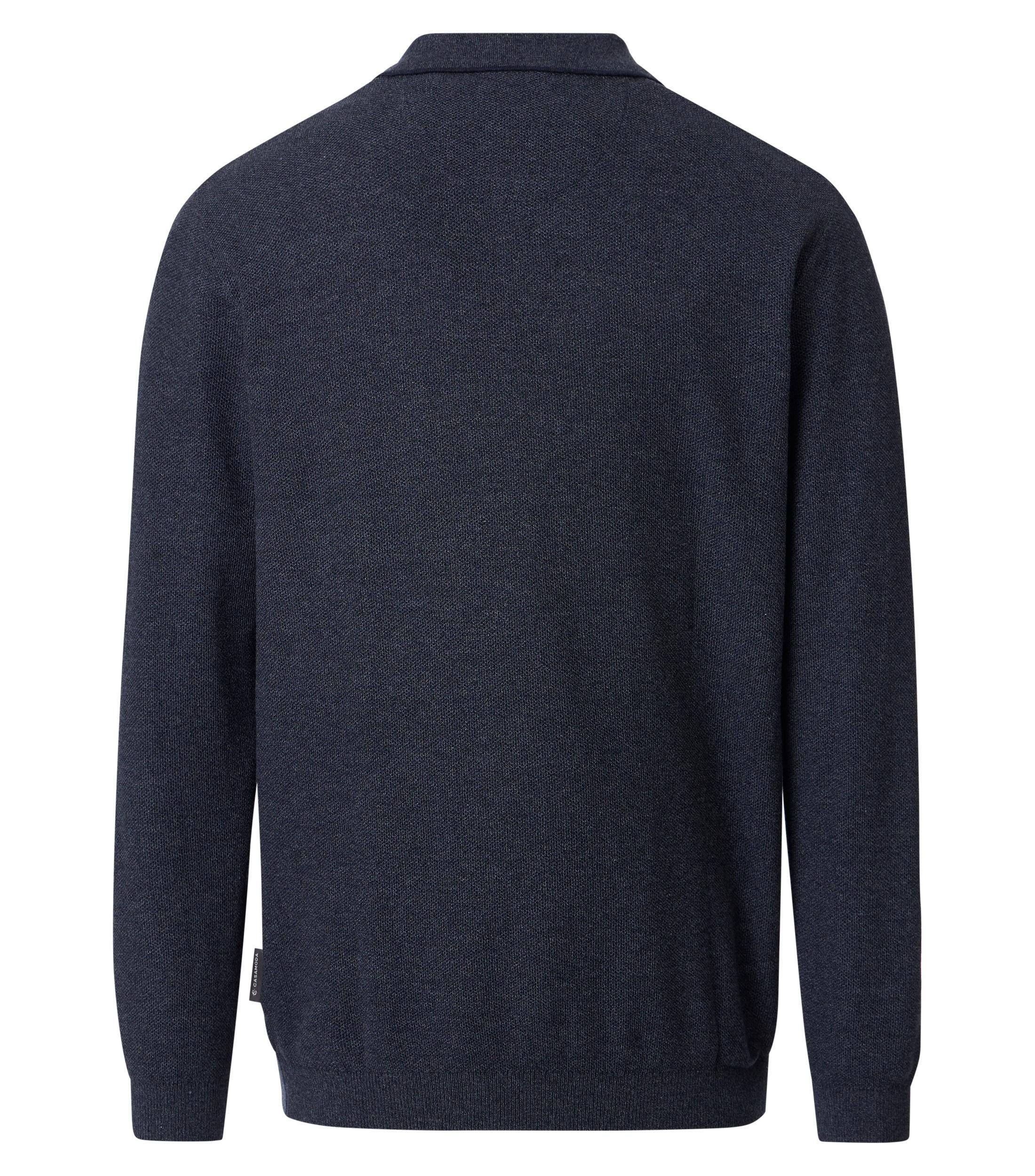CASAMODA Langarm-Poloshirt CASAMODA Polo-Shirt Langarm uni – Bild 2 von 2