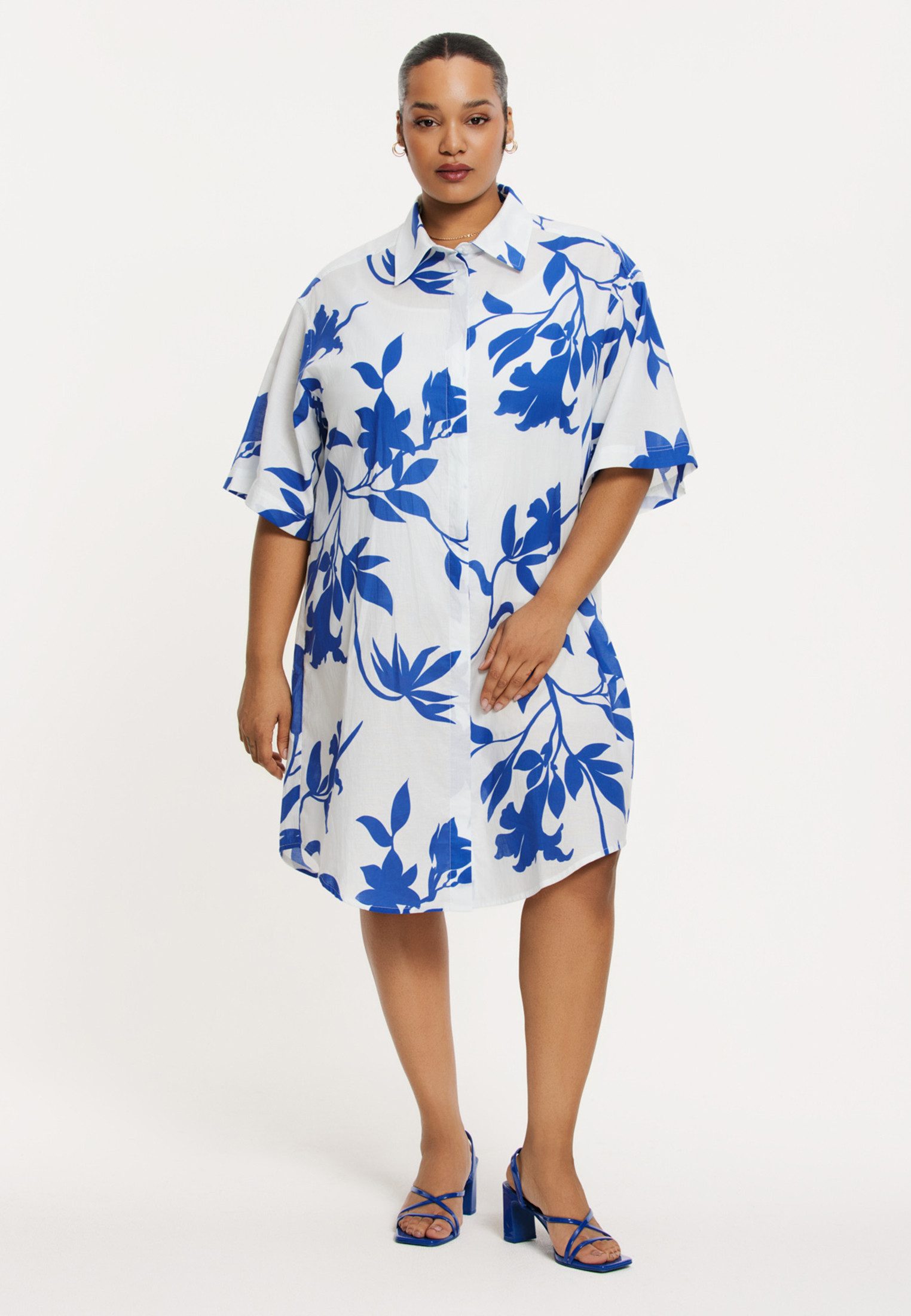 YOEK A-Linien-Kleid Damen Kleid mit Druck günstig online kaufen