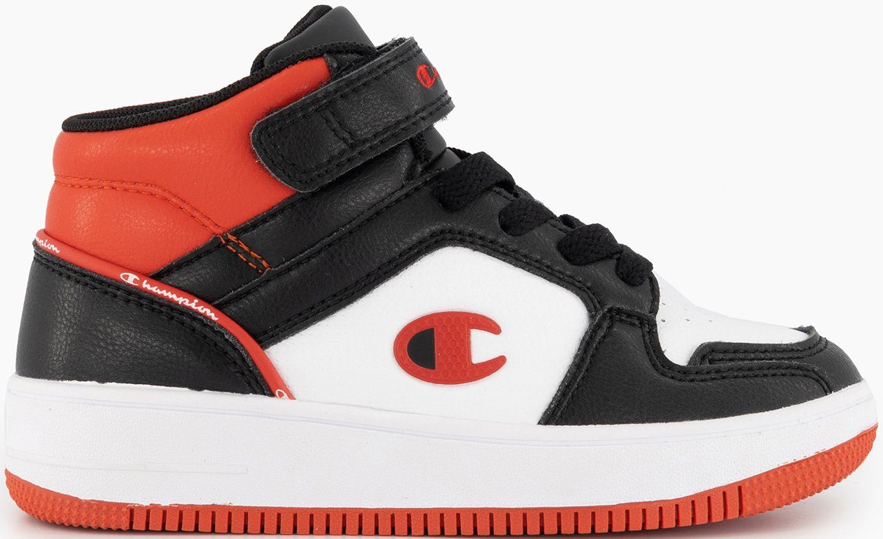 B GS Sneaker 2.0 schwarz-rot Champion MID REBOUND