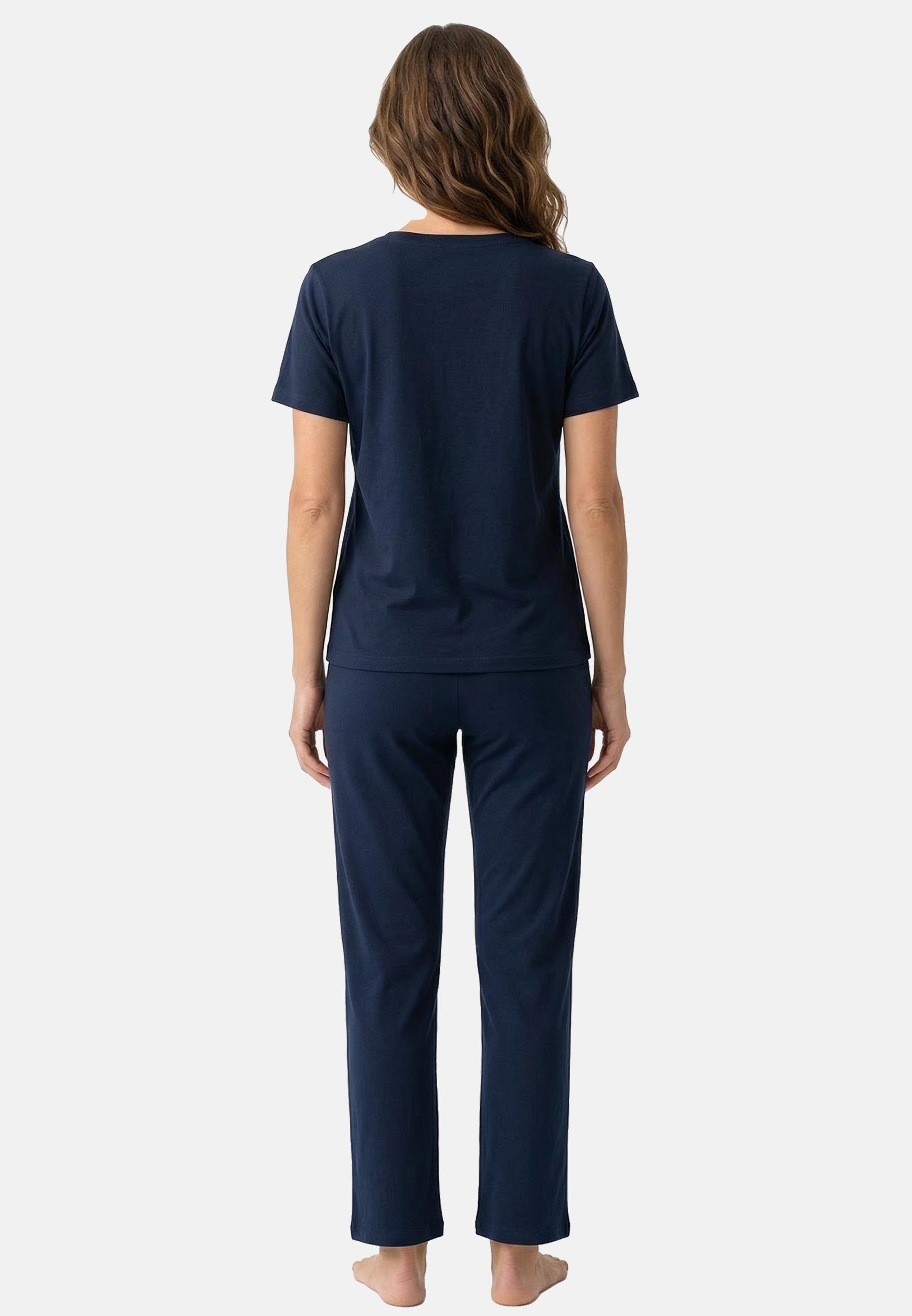 JOOP! Pyjama Cosy (Set, 2 tlg) Schlafanzug - Baumwolle - Atmungsaktiv