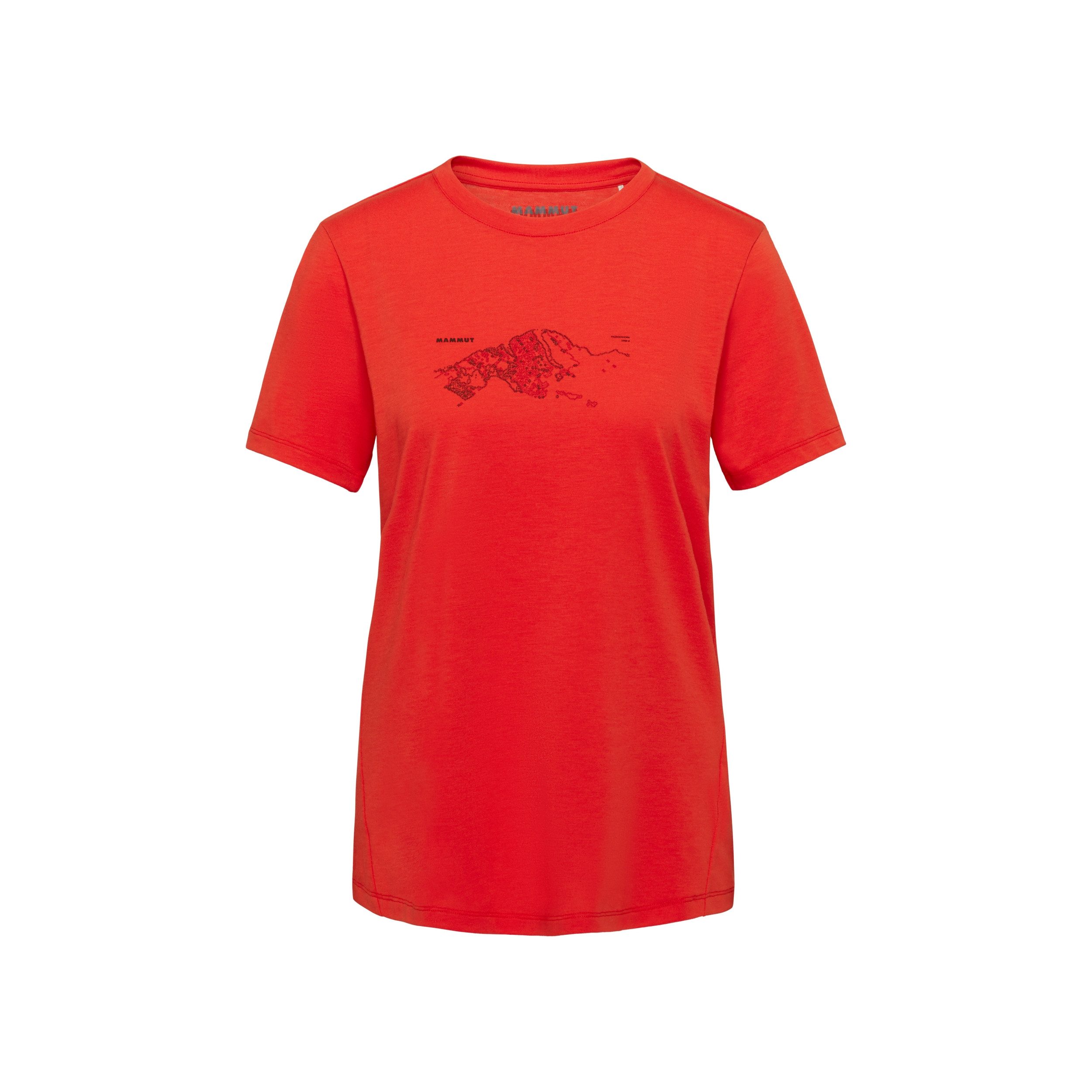 Mammut T-Shirt Mountain T-Shirt Women Fruendenhorn MAMMUT RED