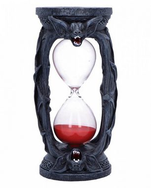 Horror-Shop Dekofigur Vampyrum Vampir Fledermaus Sanduhr 19,5cm