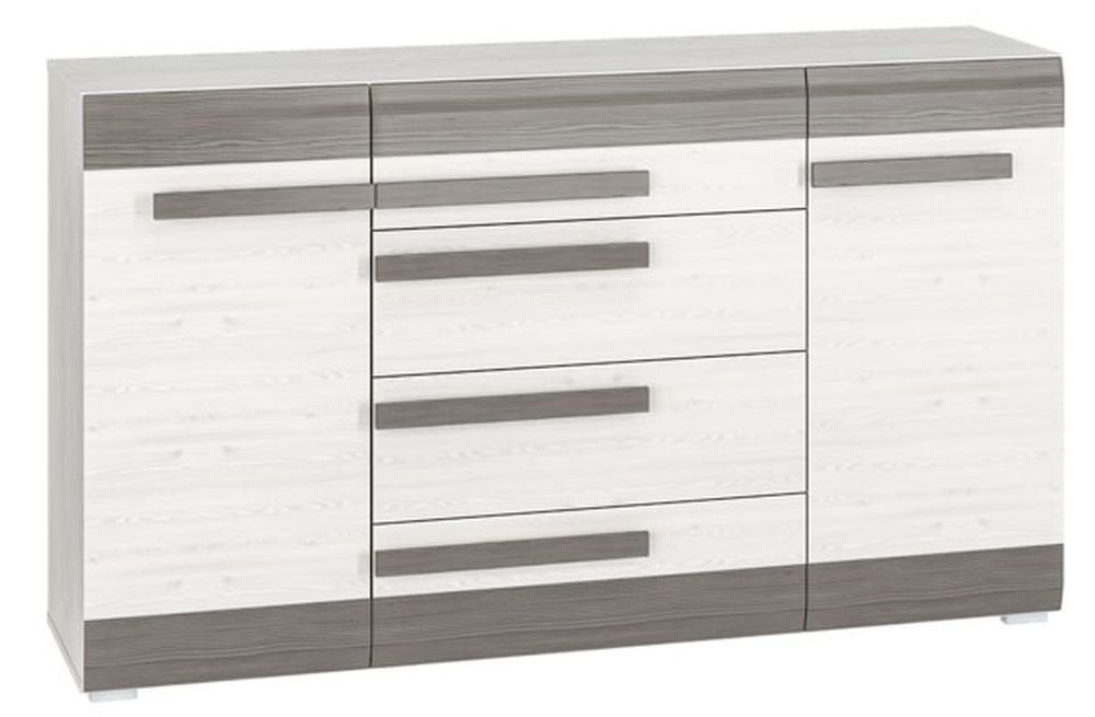 Blanco, cm / B/T/H: 42 165 cm Sideboard 96 / cm Feldmann-Wohnen