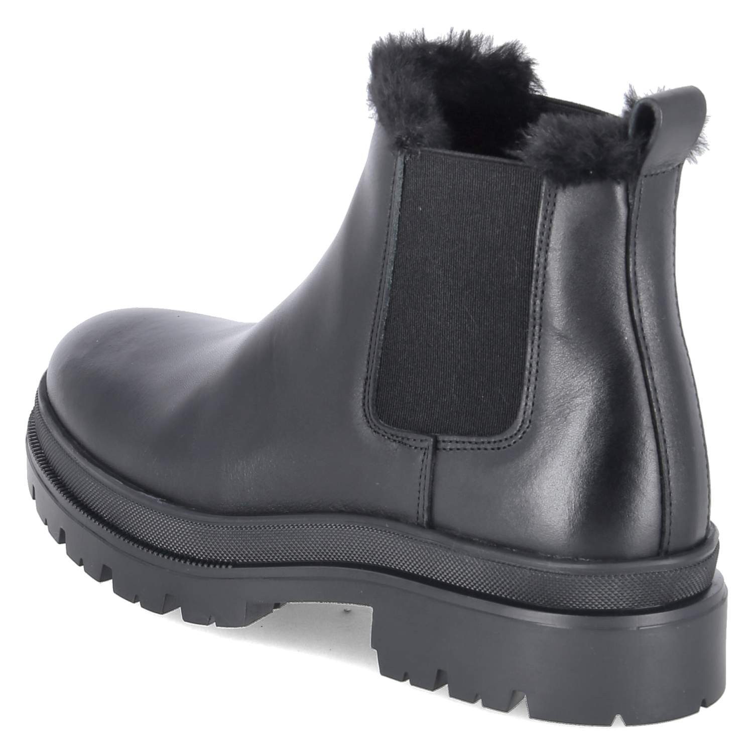 Fräulein Frida Fräulein Frida W1350-002 BLACK Damen Glattleder black Winterstiefel