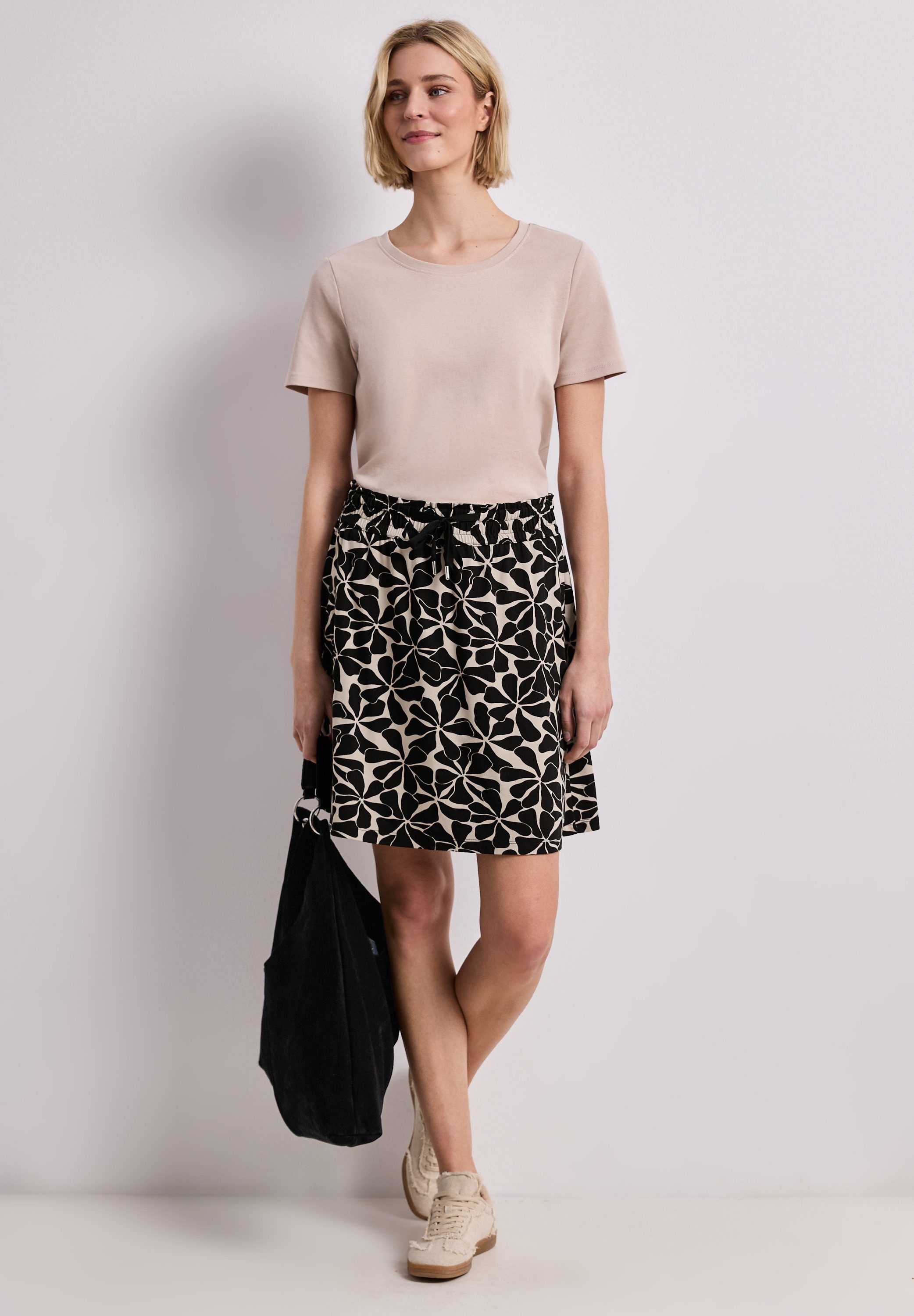 STREET ONE Minirock mit allover Blumenprint – Bild 3 von 5