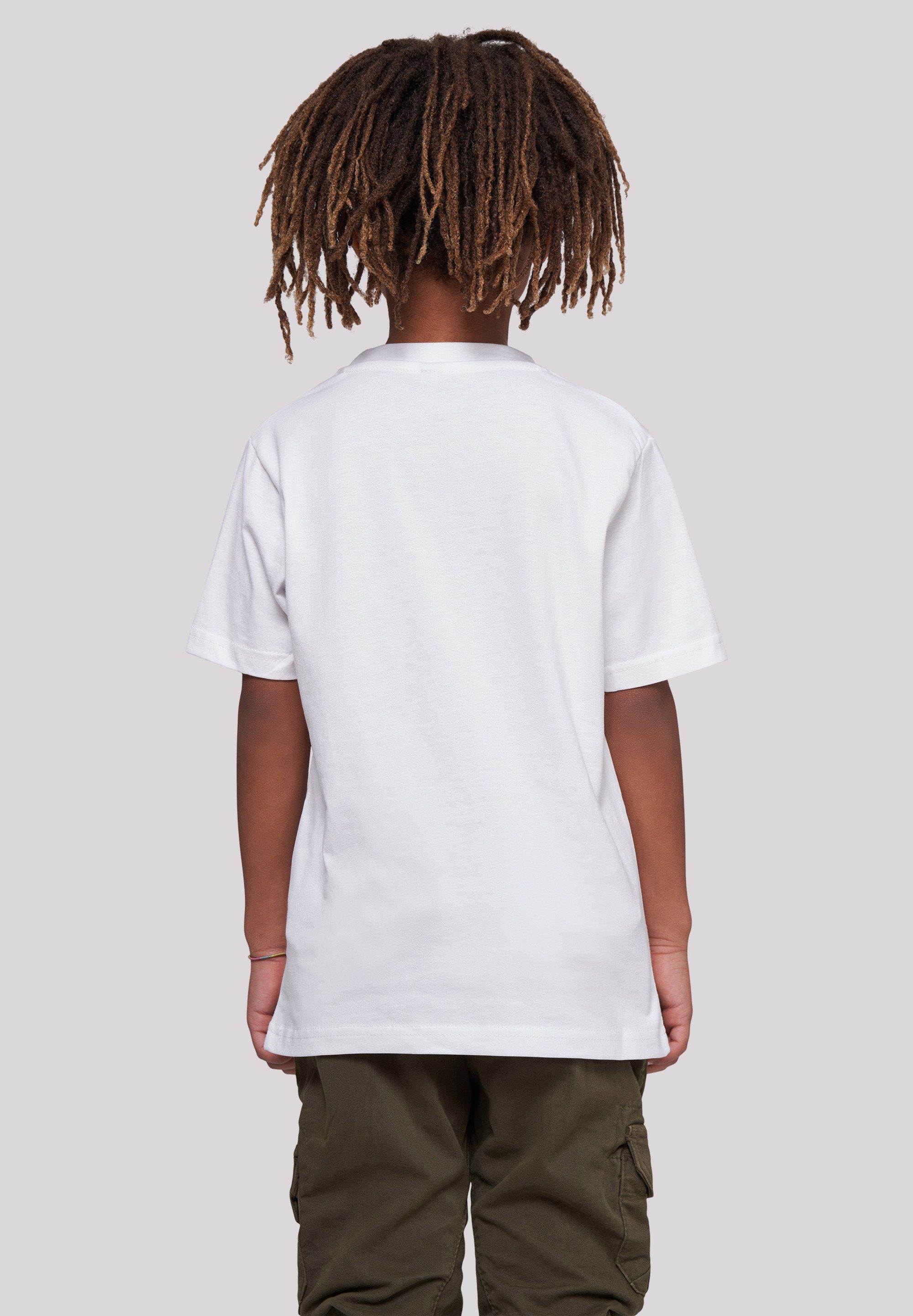 F4NT4STIC Kinder white (1-tlg) Kurzarmshirt