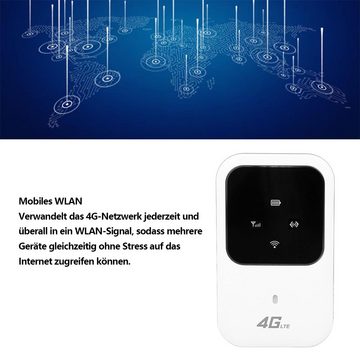 Zorymz Für Outdoor-Reisen geeignet: 4G LTE tragbarer mobiler WLAN-Router. 4G/LTE-Router