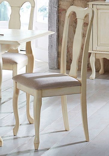 Home affaire Esszimmerstuhl »Queen« (Set, 2 Stück), mit schönen