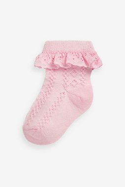 Next Kurzsocken Babysocken mit Spitze, 7er-Pack (7-Paar)