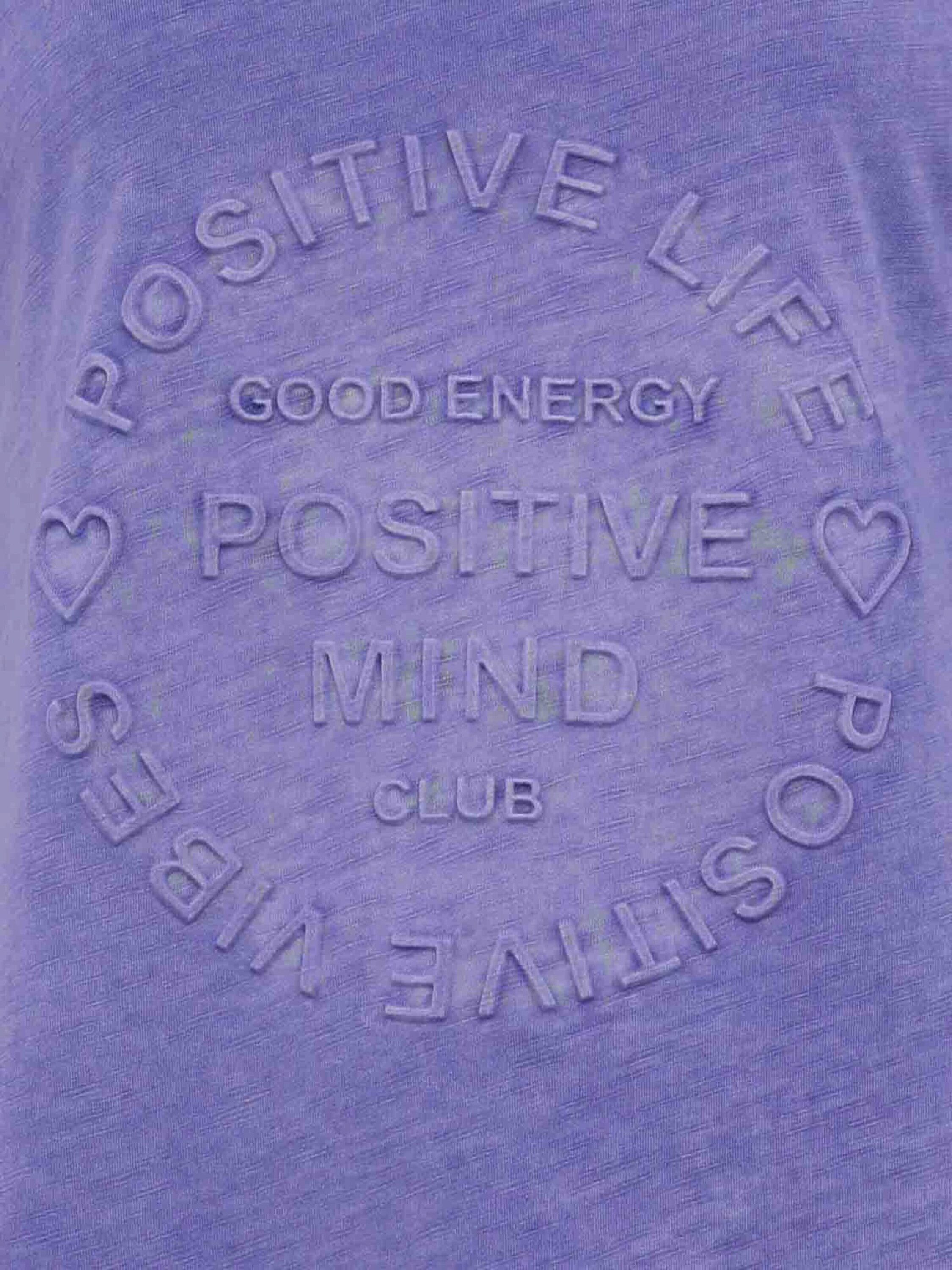 Zwillingsherz T-Shirt Positive Mind (1-tlg) Weiteres günstig online kaufen