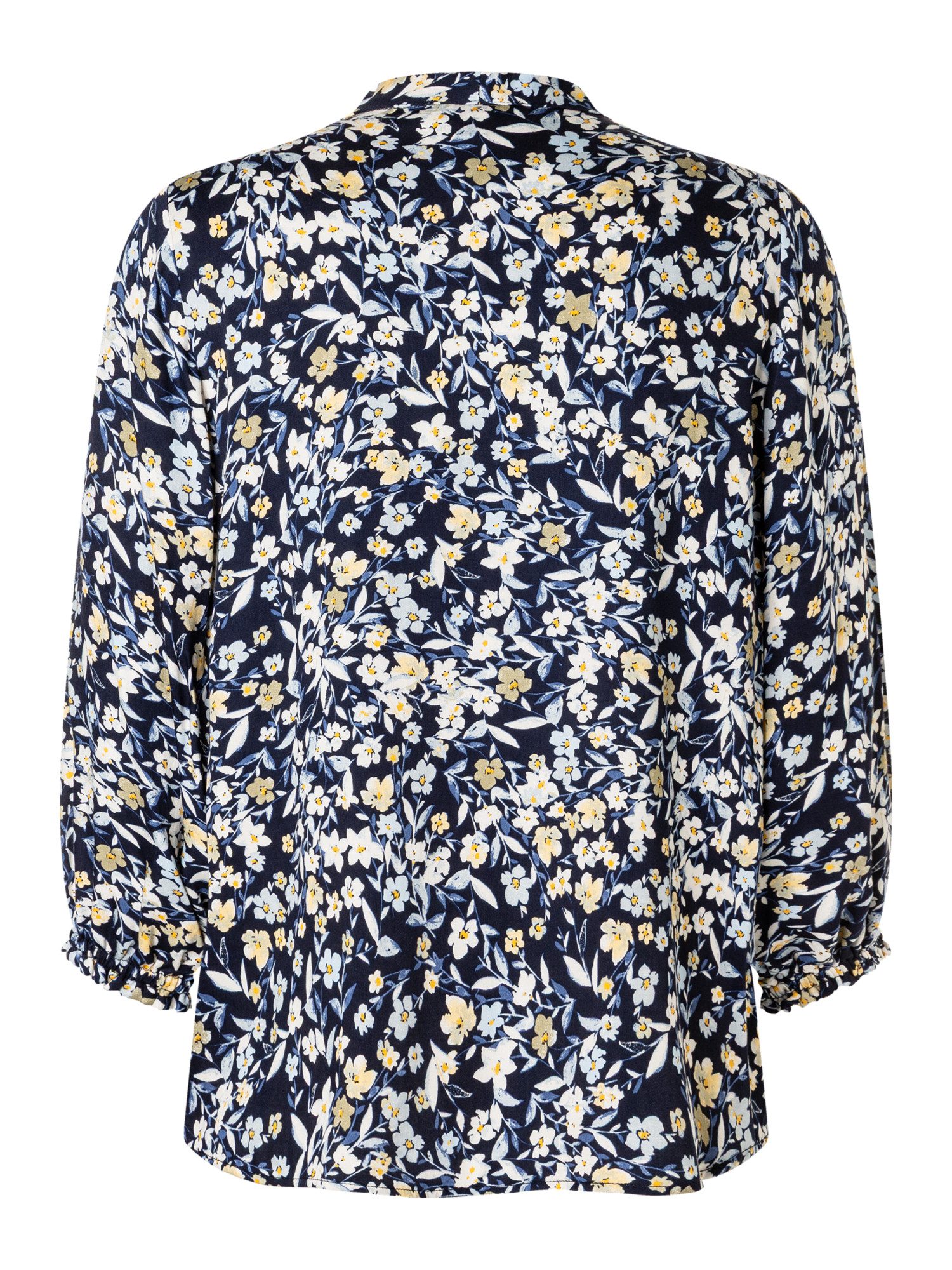 MORE&MORE Klassische Bluse Schlupfbluse Viskose, 3/4 günstig online kaufen
