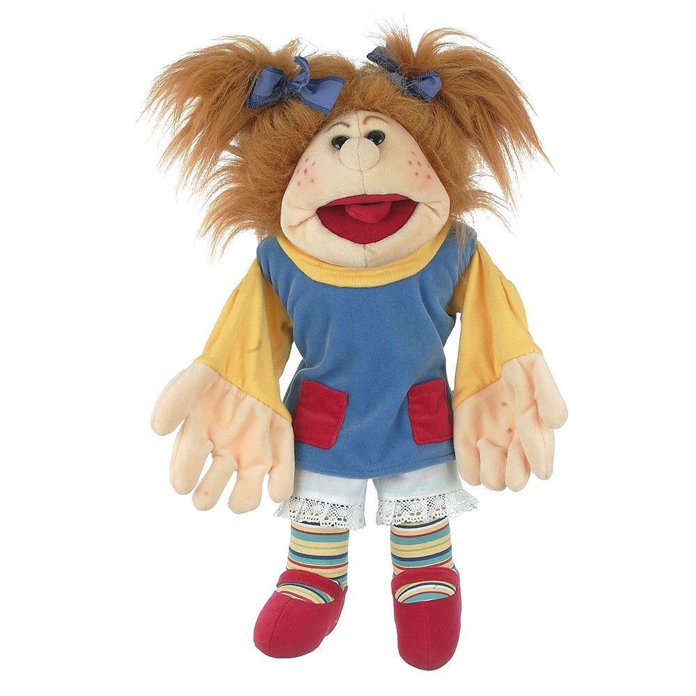 Living Puppets Handpuppe Living Puppets® Handpuppe Lottchen (kleine Lotta) 35 cm W197 (Packung), Sehr gut geeignet um Geschichten zu erzählen