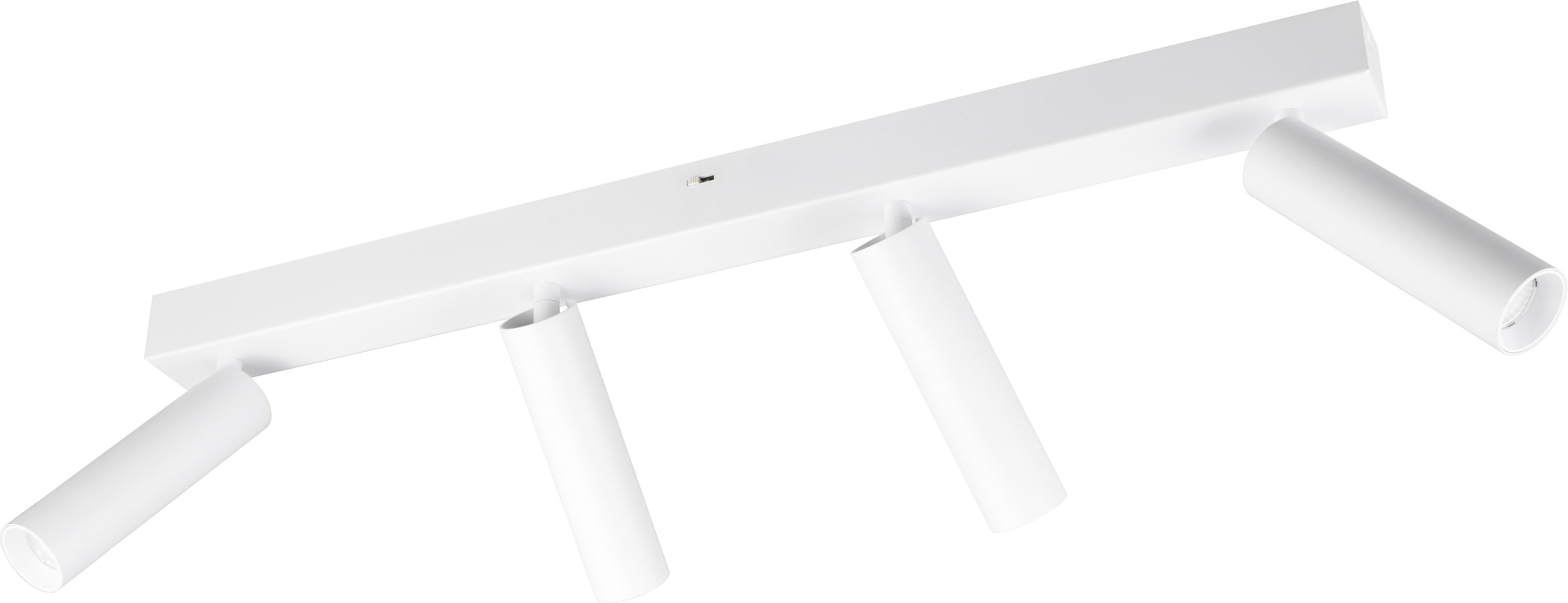 TRIO Leuchten LED Deckenstrahler AMBALA, LED Spot, 500 Lumen CCT 2300/3000/4000K, Dimmfunktion, mehrere Helligkeitsstufen, LED fest integriert, Farbwechsler, warmweiß - kaltweiß, in 3 Stufen dimmbar per Wandschalter, drehbar schwenkbar Spot