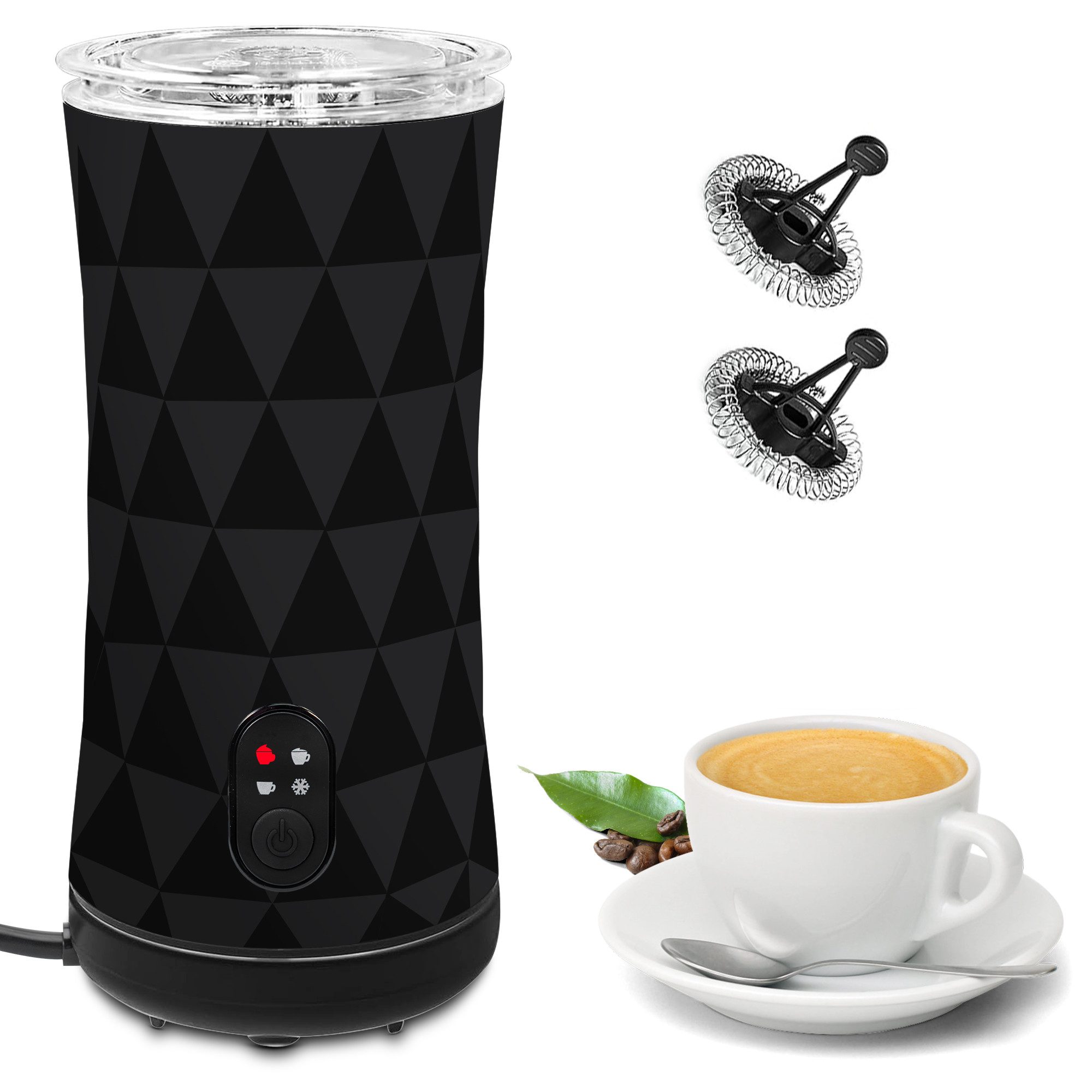 Milchaufschäumer Milchaufschäumer Elektrisch, 4 in 1Automatischer Milchschäumer
