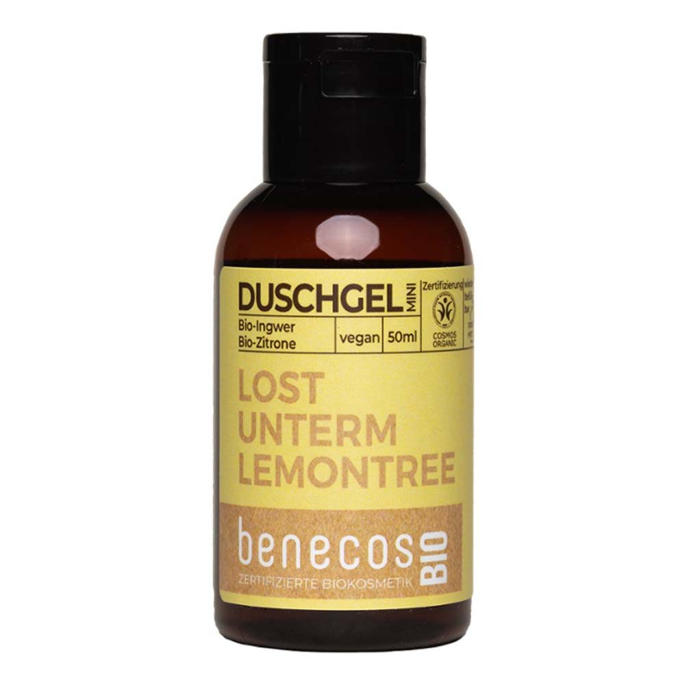 Benecos Duschgel Ingwer Zitrone - Duschgel Mini 50ml
