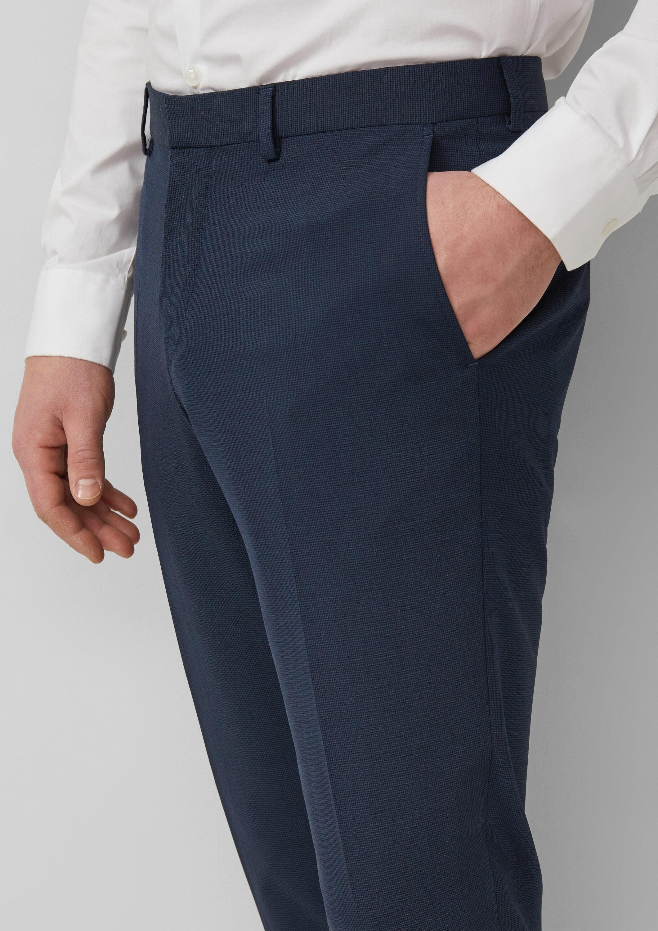 s.Oliver Chinos Hose S.OULTIMATE s.O ULTIMATE: Anzughose mit Hahnentritt-Muster – Bild 4 von 5