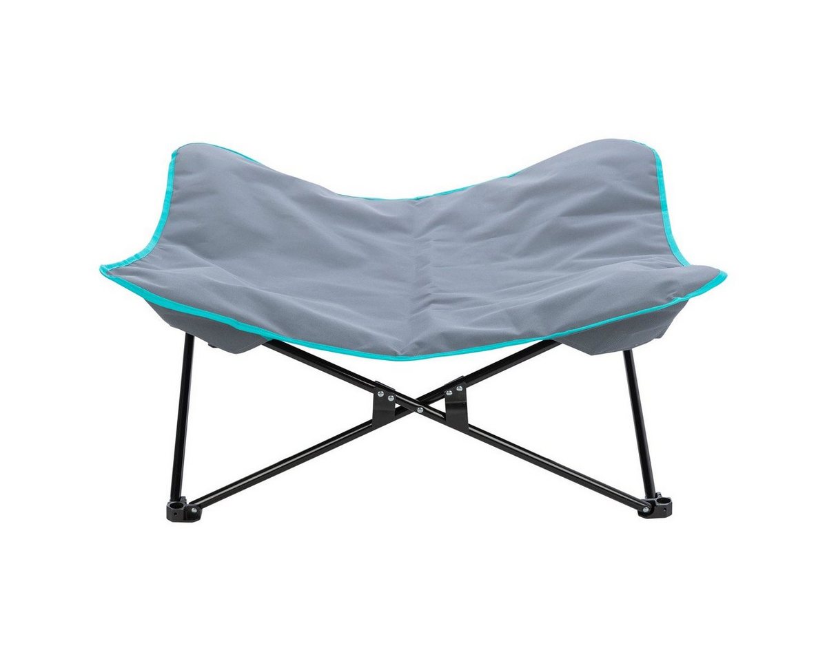 Thumbnail - TRIXIE Tierbett Camping-Bett dunkelgrau/petrol