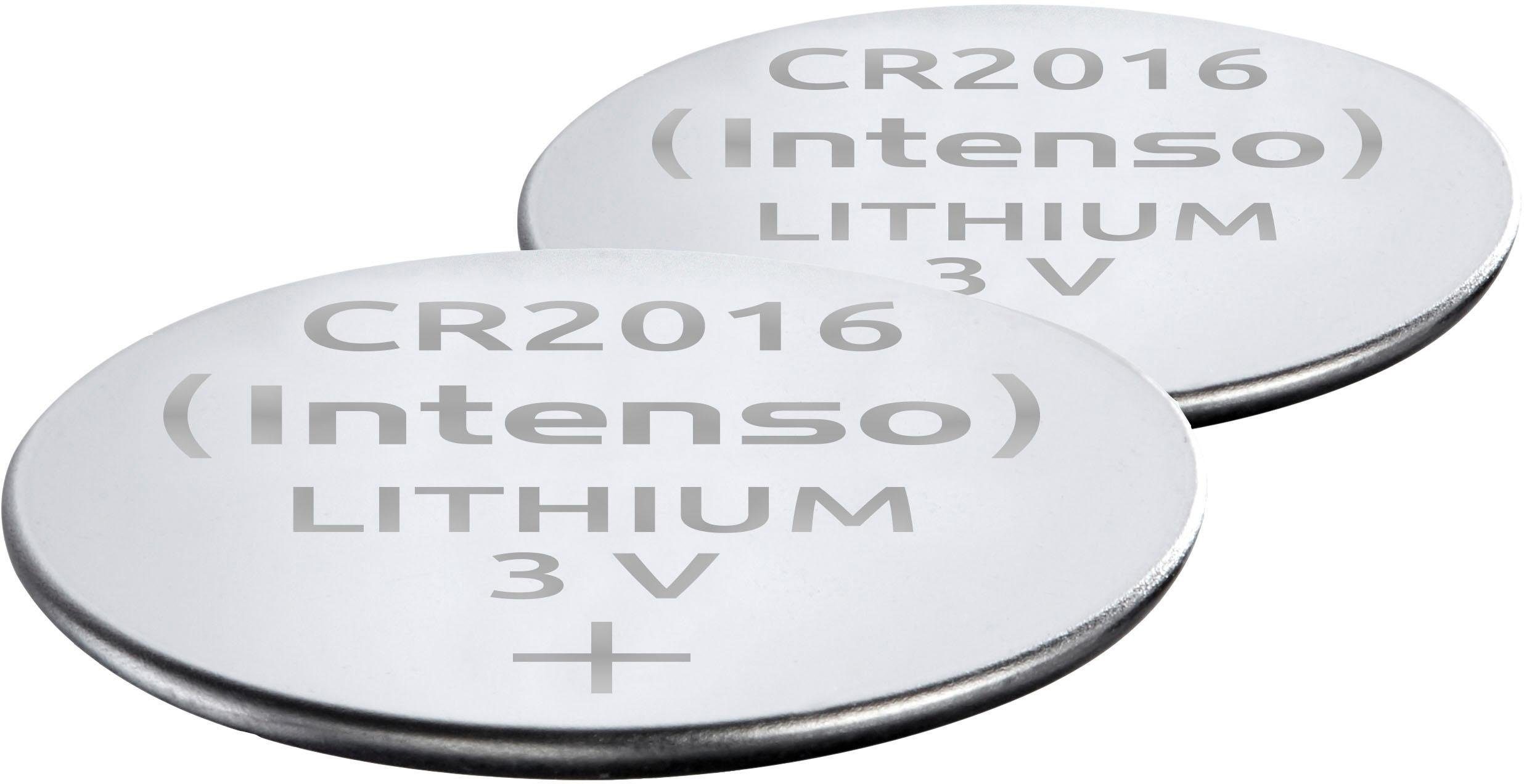 Intenso 2er (2 Pack Energy St) Ultra Knopfzelle, CR 2016