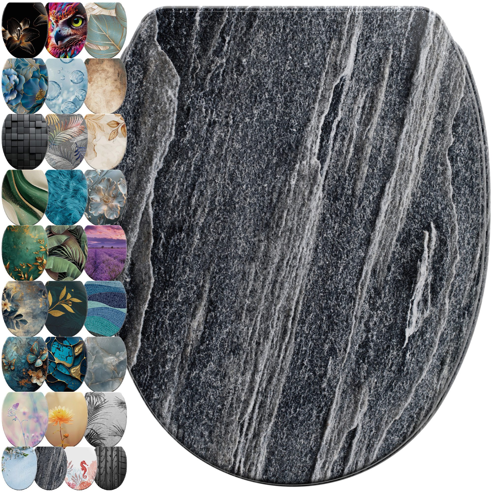 Sanilo WC-Sitz mit Absenkautomatik & Top Fix in vielen Designs, hochwertig, günstig online kaufen