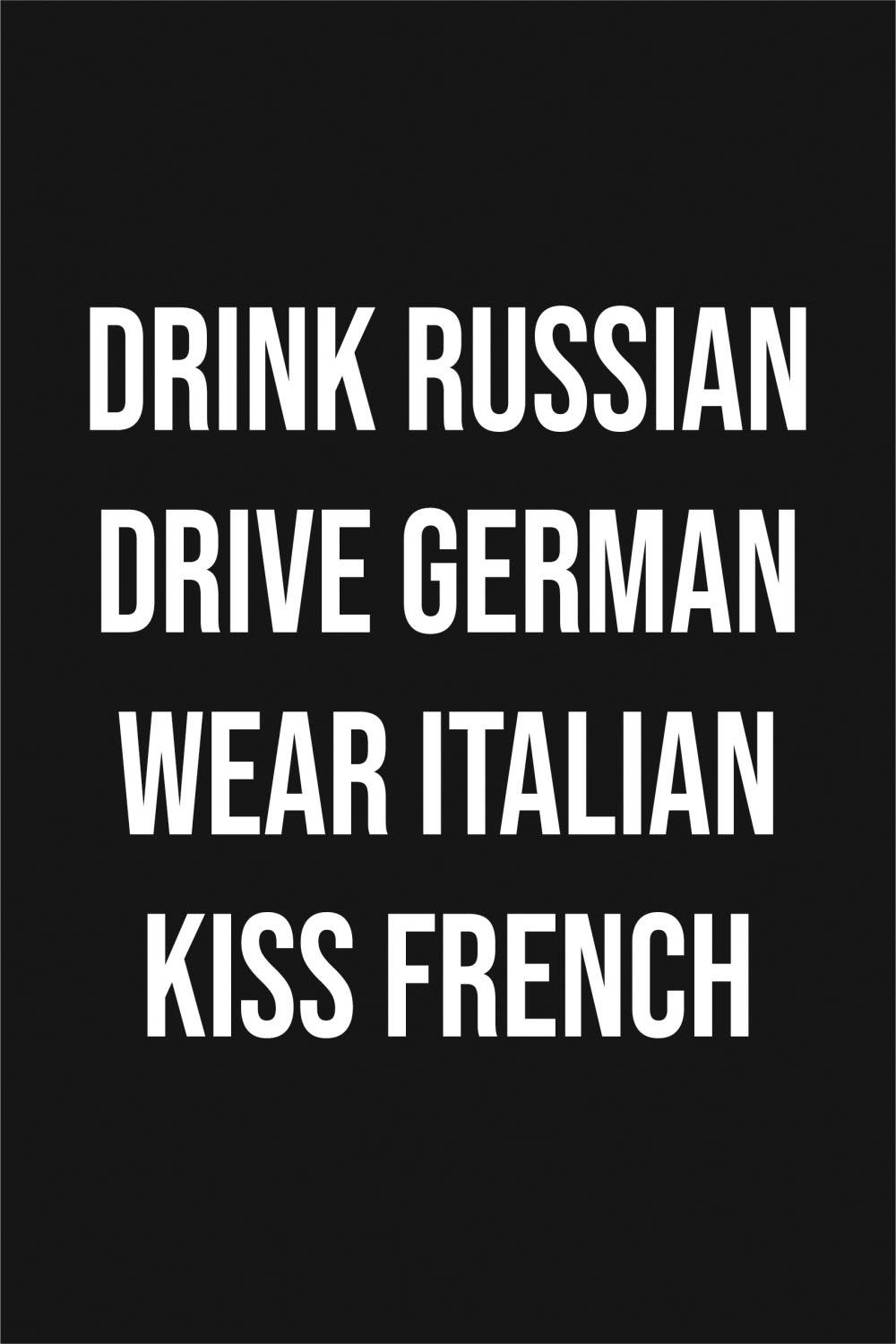 queence Acrylglasbild Spruch, Schriftzug, Schwarz-Weiß, Sprüche, Sprüche & Texte, Fine Art-Print in Galeriequalität