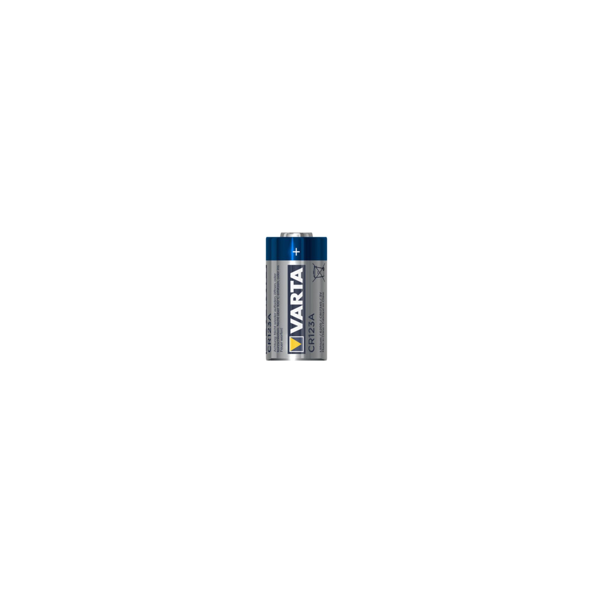 VARTA Varta Batterie Prof.Lithium 3 V CR123A 1480 mAh CR17345 6205 1 St./Bl. Batterie