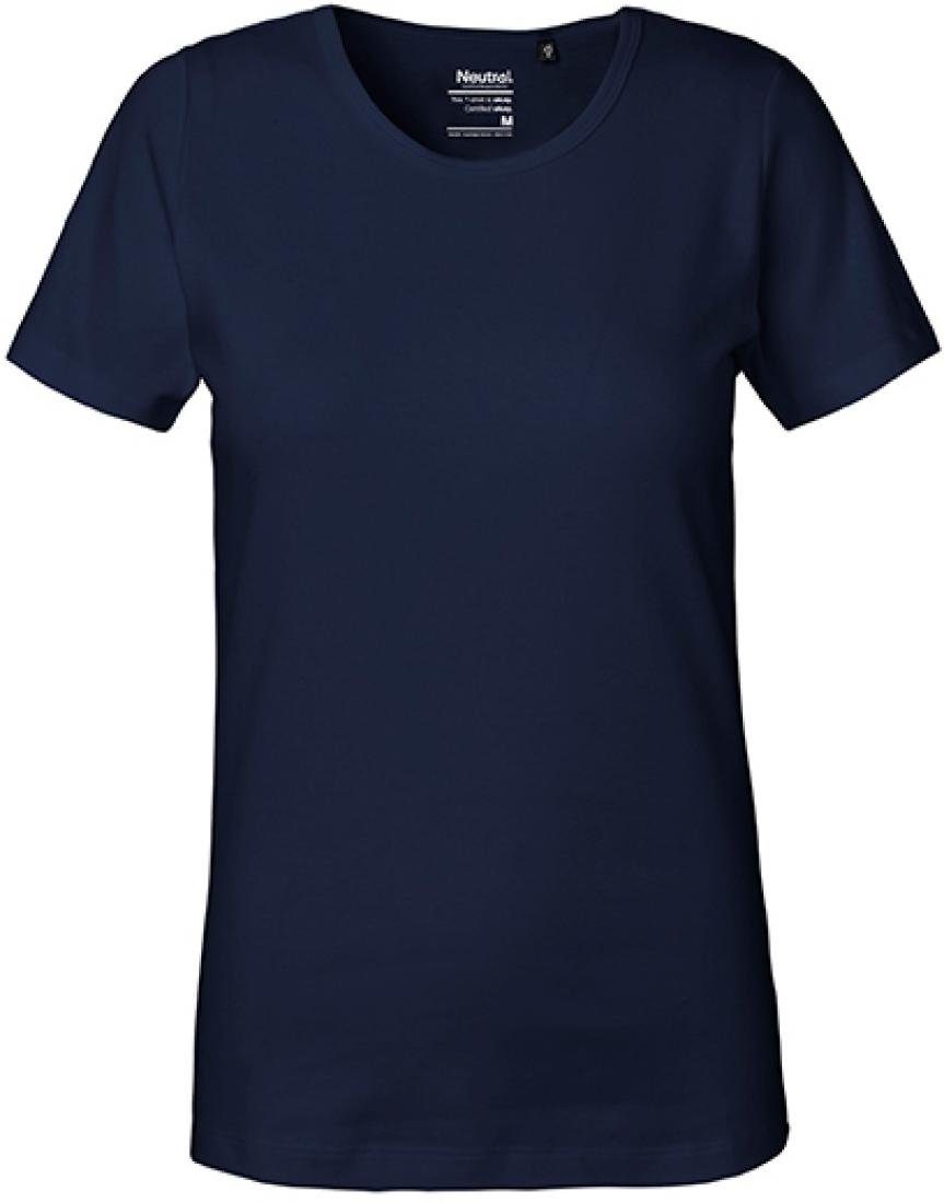 Rundhalsshirt Damen Interlock T-Shirt / 100% Fairtrade Baumwolle