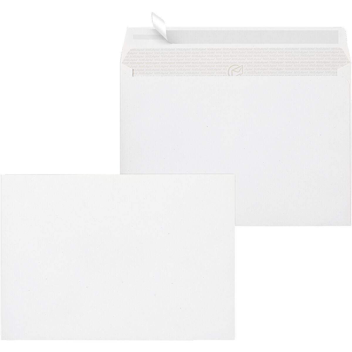 MAILMEDIA Versandtasche Maildigital, DIN C5, ohne Fenster, Haftklebung, laserbedruckbar
