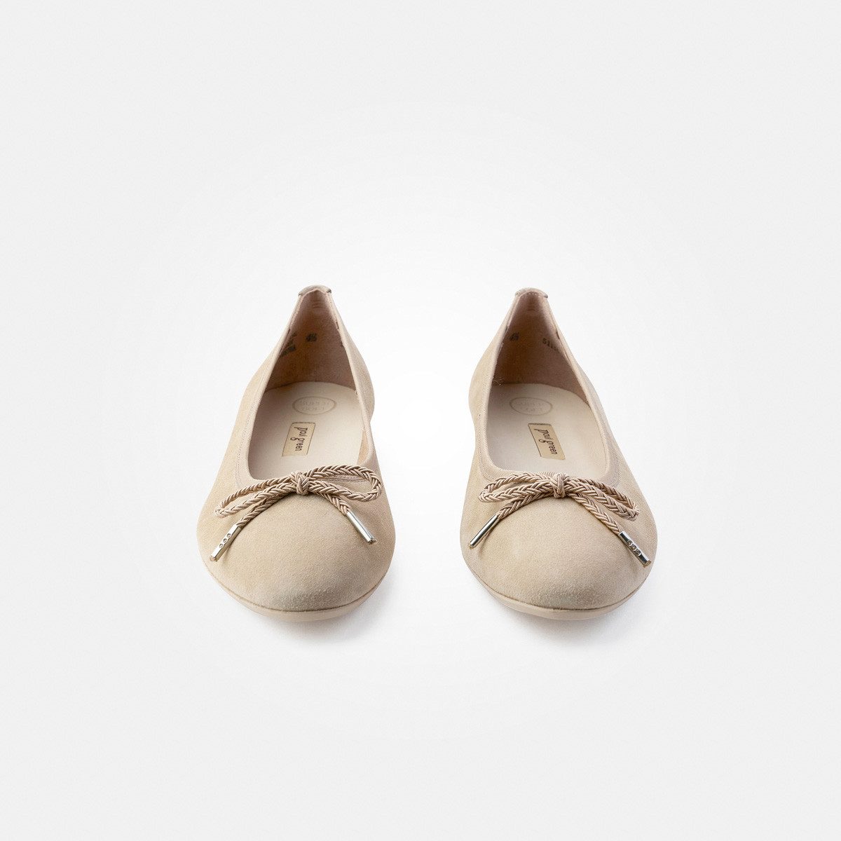 Paul Green Paul Green 2925-011, Ballerina in Beige für Damen Ballerina