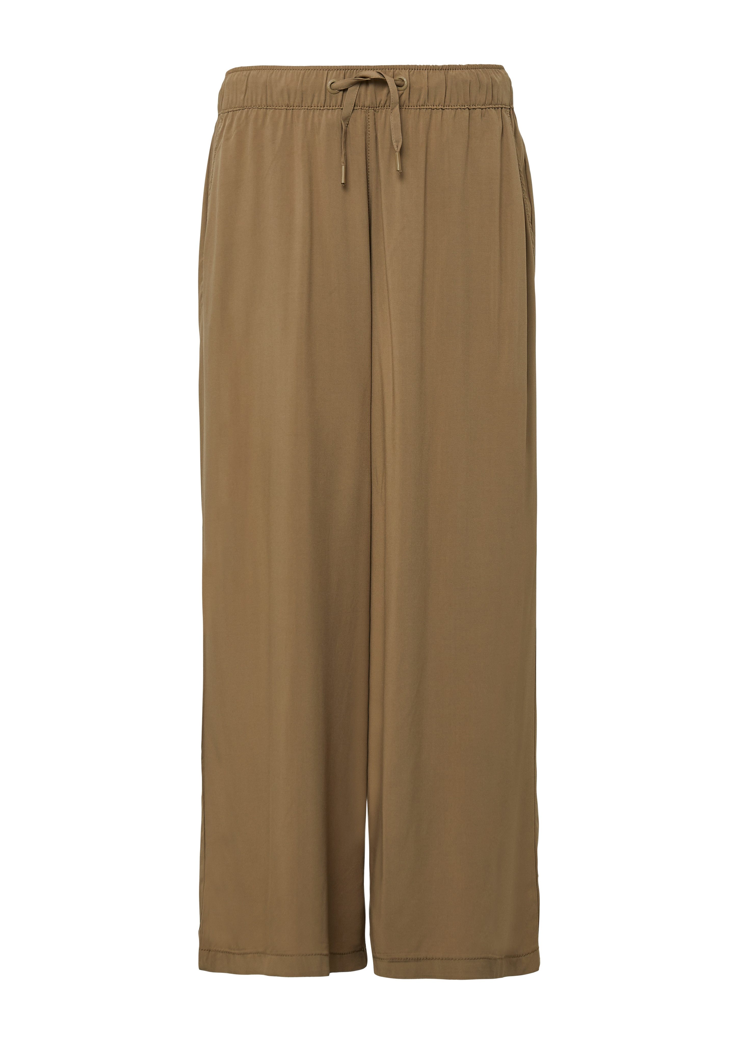 QS Culotte Sommerhose mit elastischem Bund und Tunnelzug günstig online kaufen