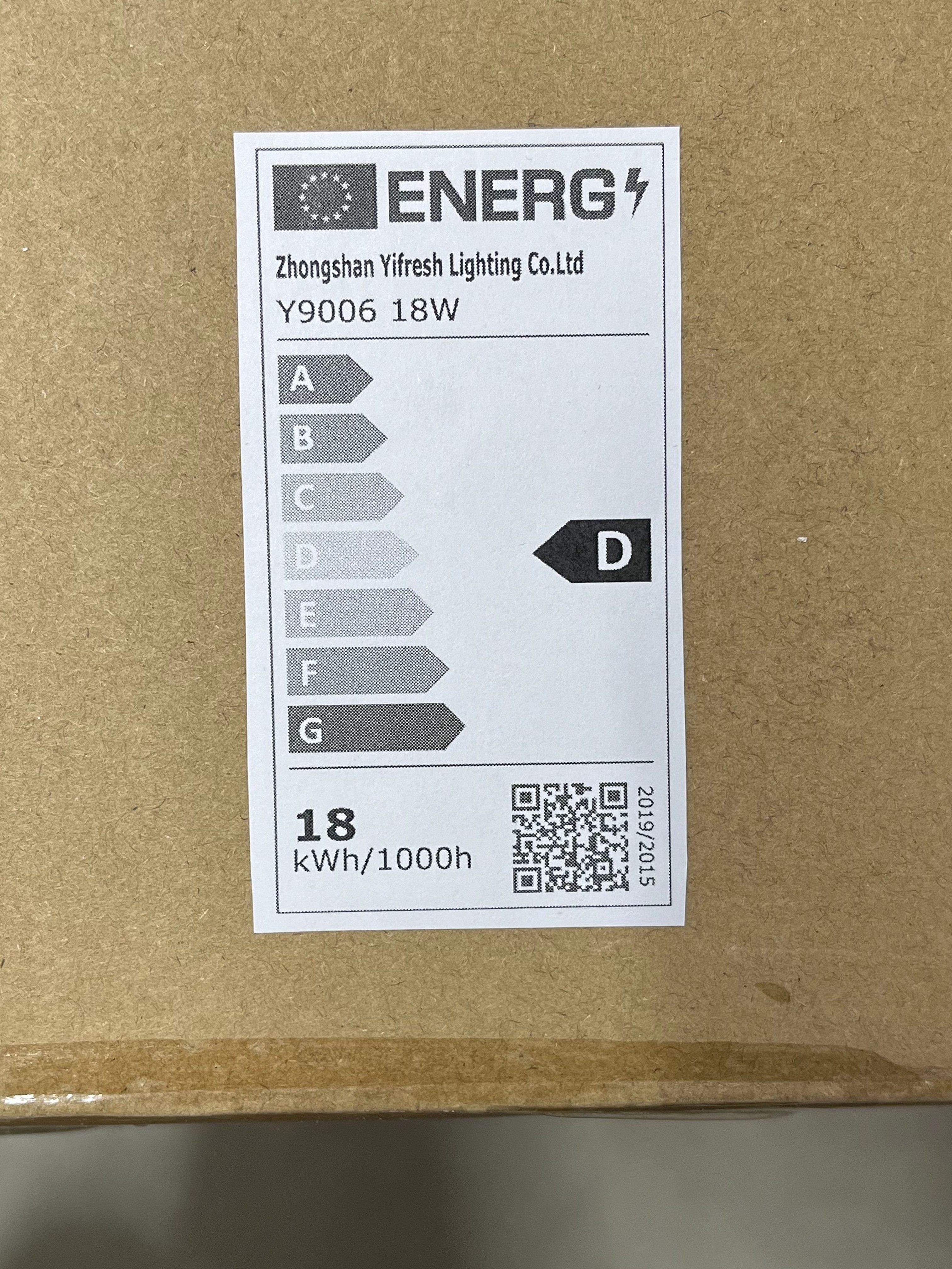Energieeffizienzklasse: 