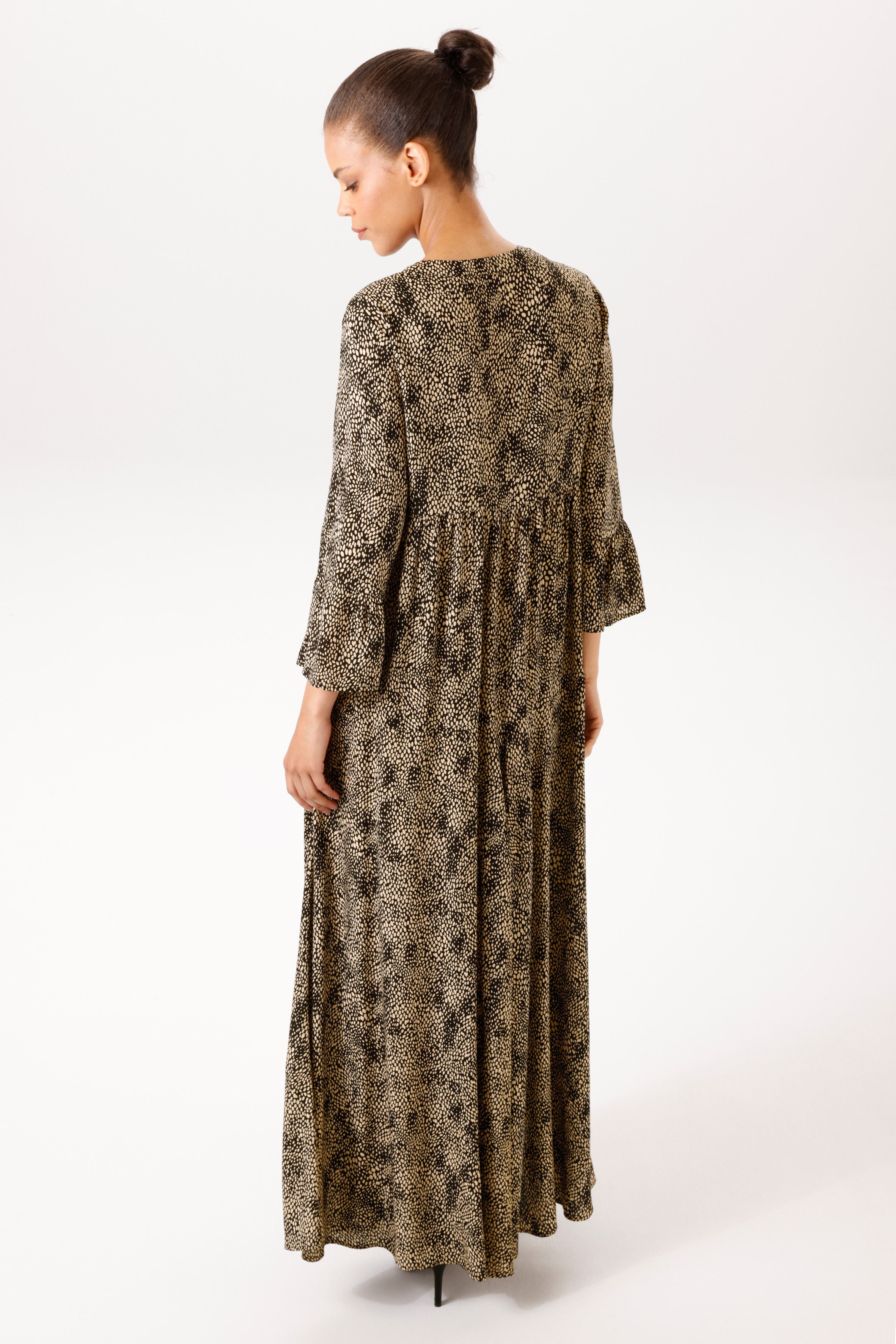 Aniston CASUAL Maxikleid mit grafischen Alloverdruck - NEUE KOLLEKTION – Bild 3 von 5