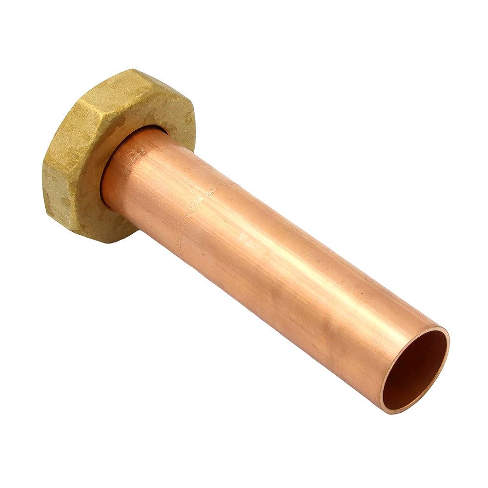 LK Armatur Rohrverbinder Flanschkupferrohr 28 mm Überwurfmutter Rp 40