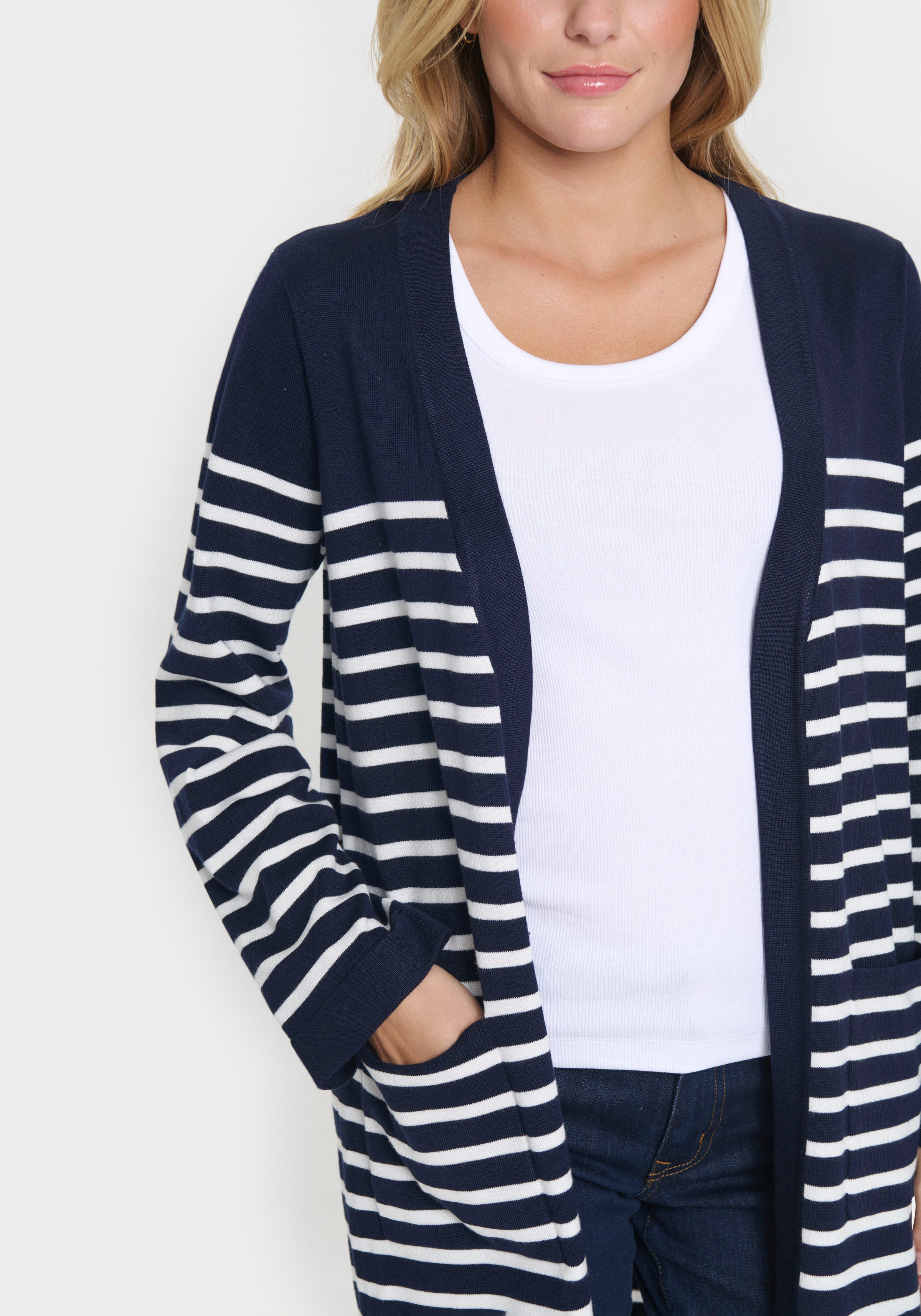 Saint Tropez Strickjacke GrilaSZ Open Cardigan günstig online kaufen