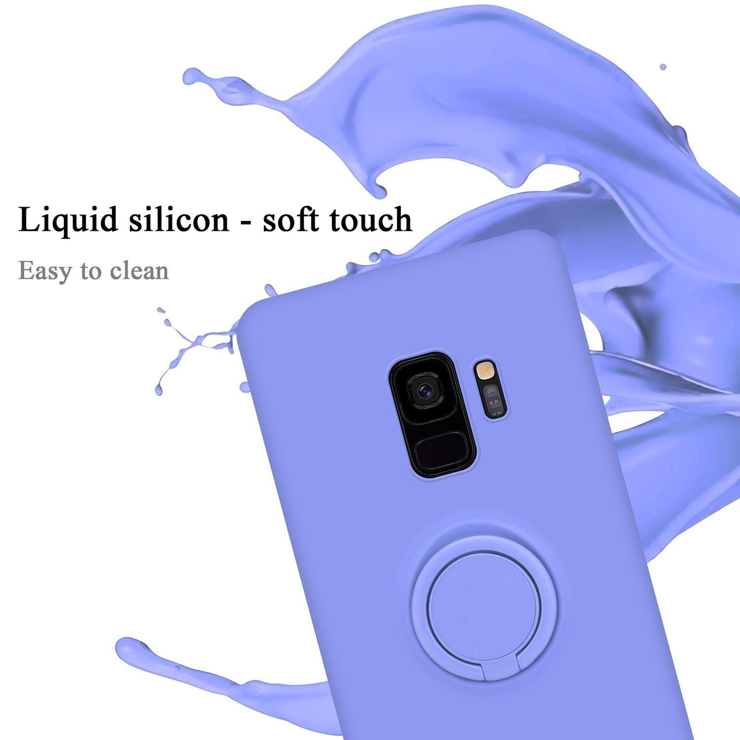 Cadorabo Handyhülle für Samsung Galaxy S9 Hülle Samsung Galaxy S9, Robustes Hard Case - Handy Schutzhülle - Hülle - Back Cover Bumper