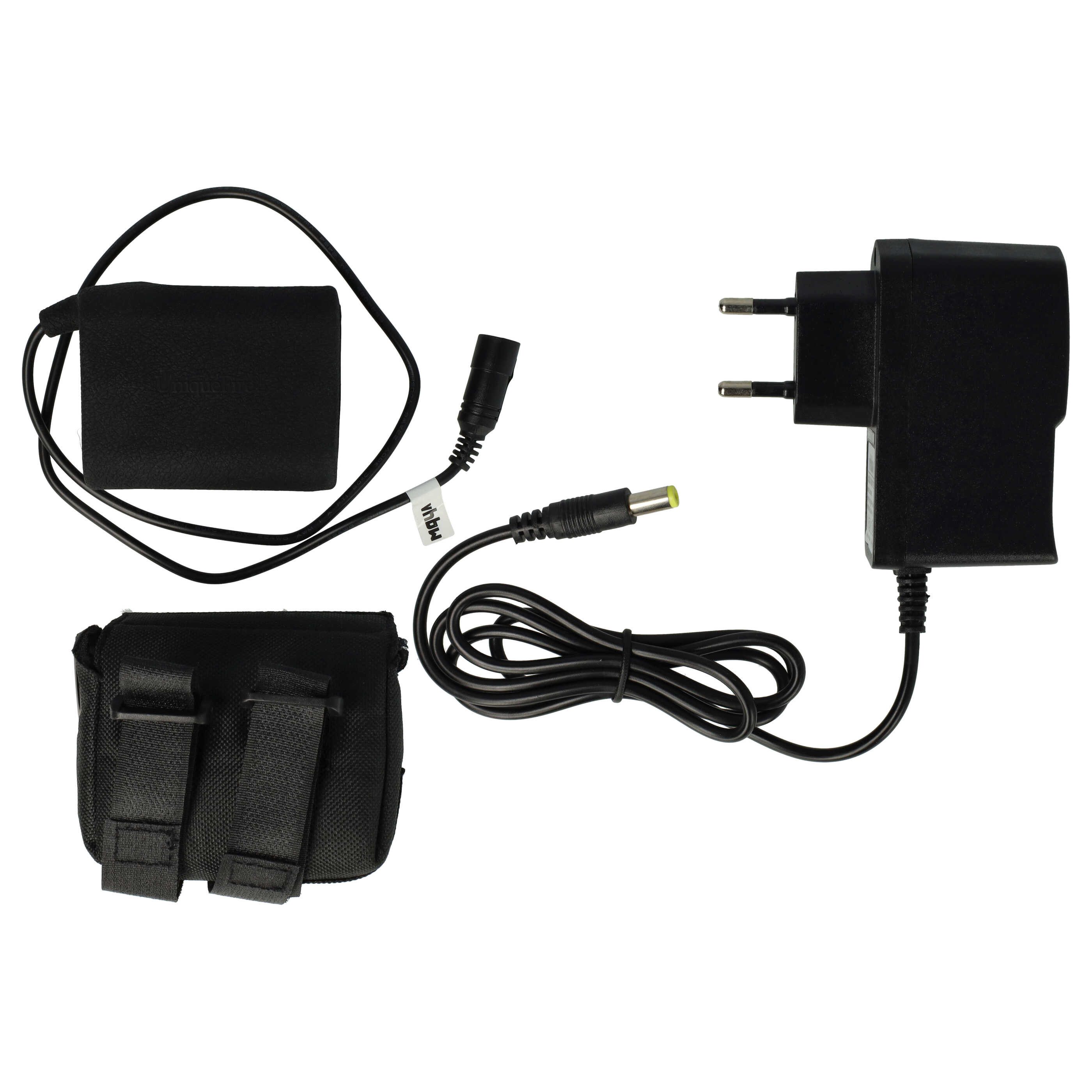 vhbw passend für Lupine SL Nano AF Fahrrad / Fahrradlicht (7800 mAh, 8,4 V, Akkupacks Akkupack Li-Ion 7800 mAh (8,4 V, 1 St), Leistungsfähiges Ersatz-Akkupack für diverse Fahrradlampen
