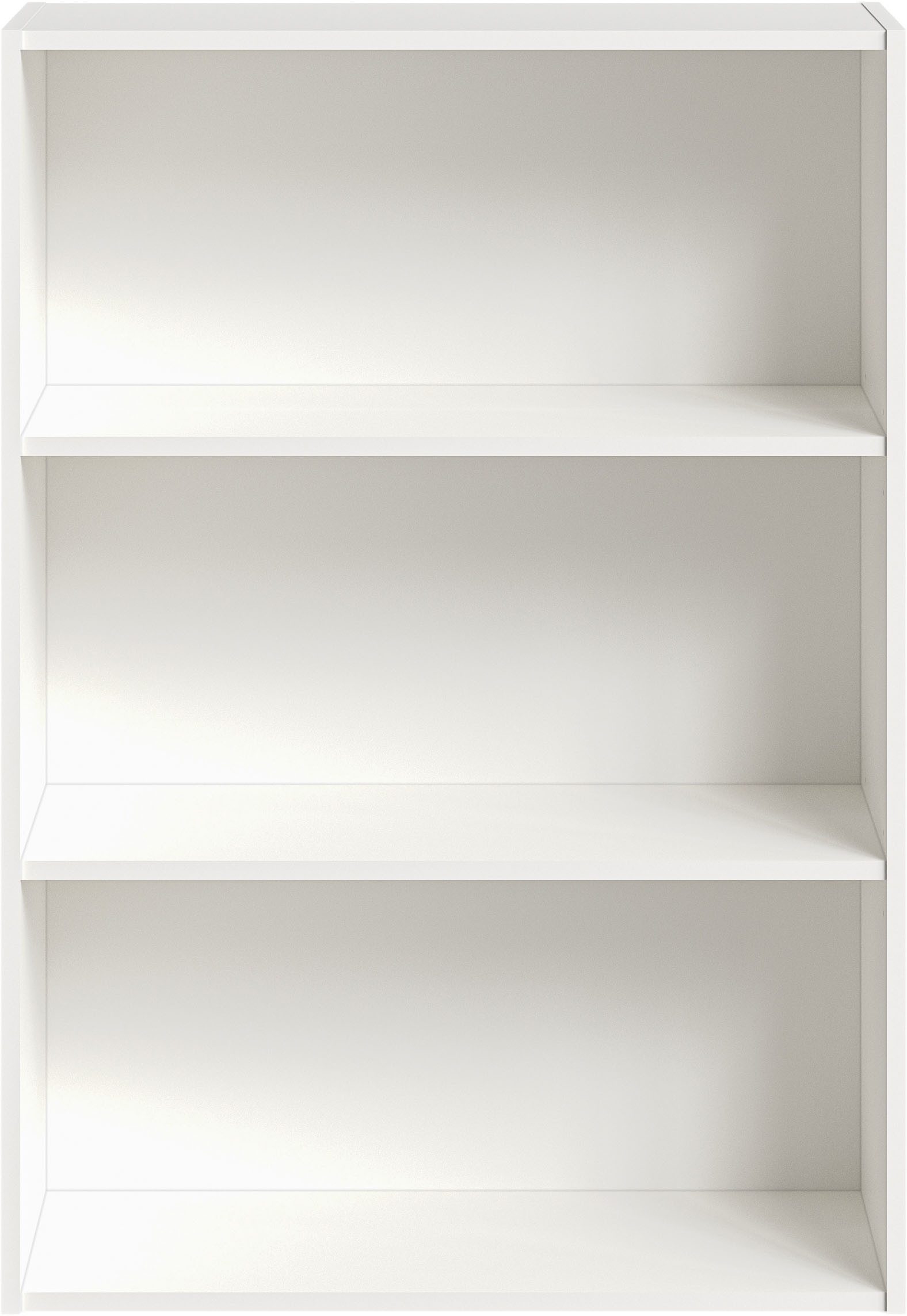 FMD Bücherregal Bitz, offene Fächer, variable Einlegeböden, beliebig erweiterbar