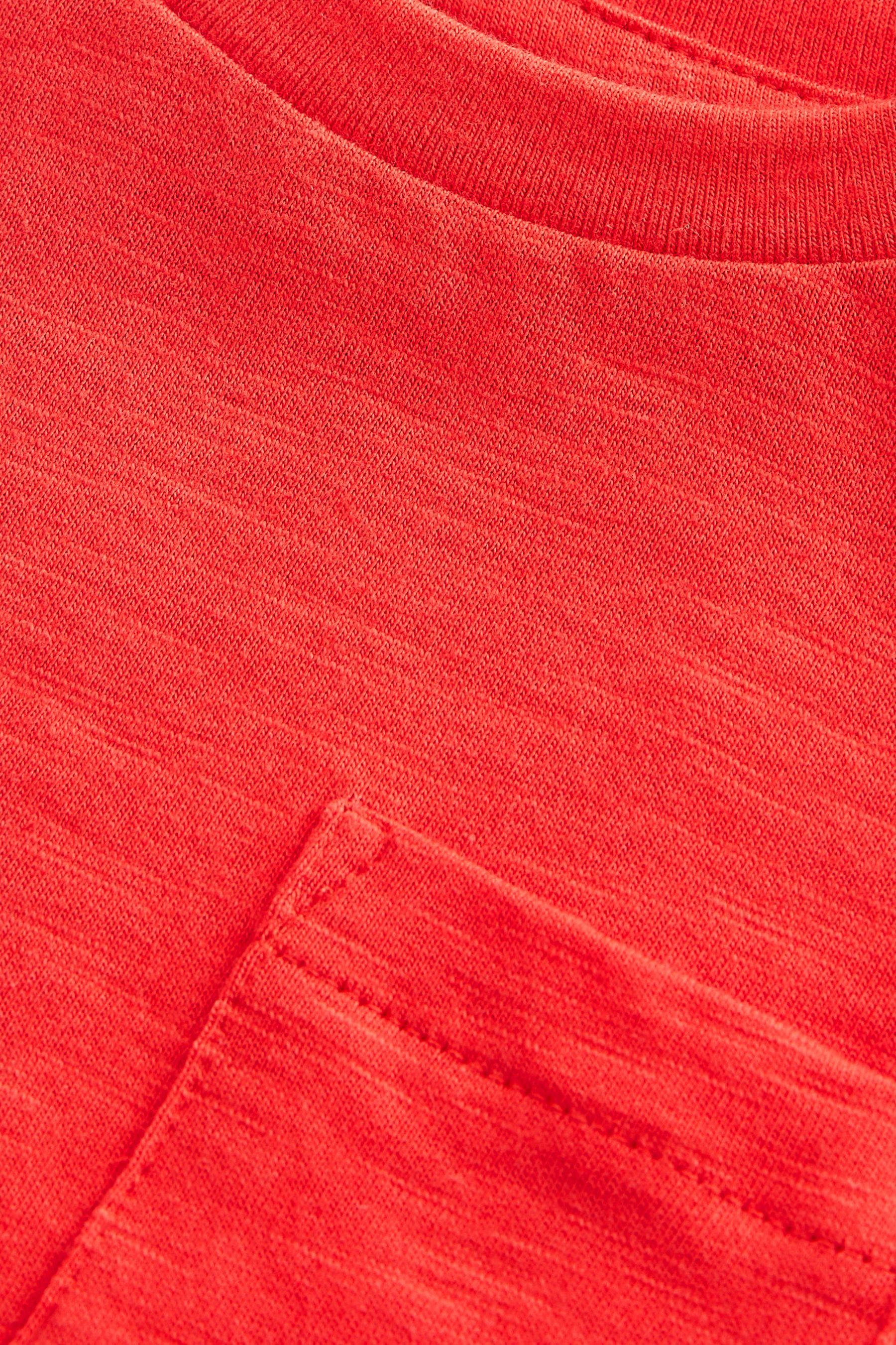 T-Shirt Next T-Shirt Red (1-tlg)