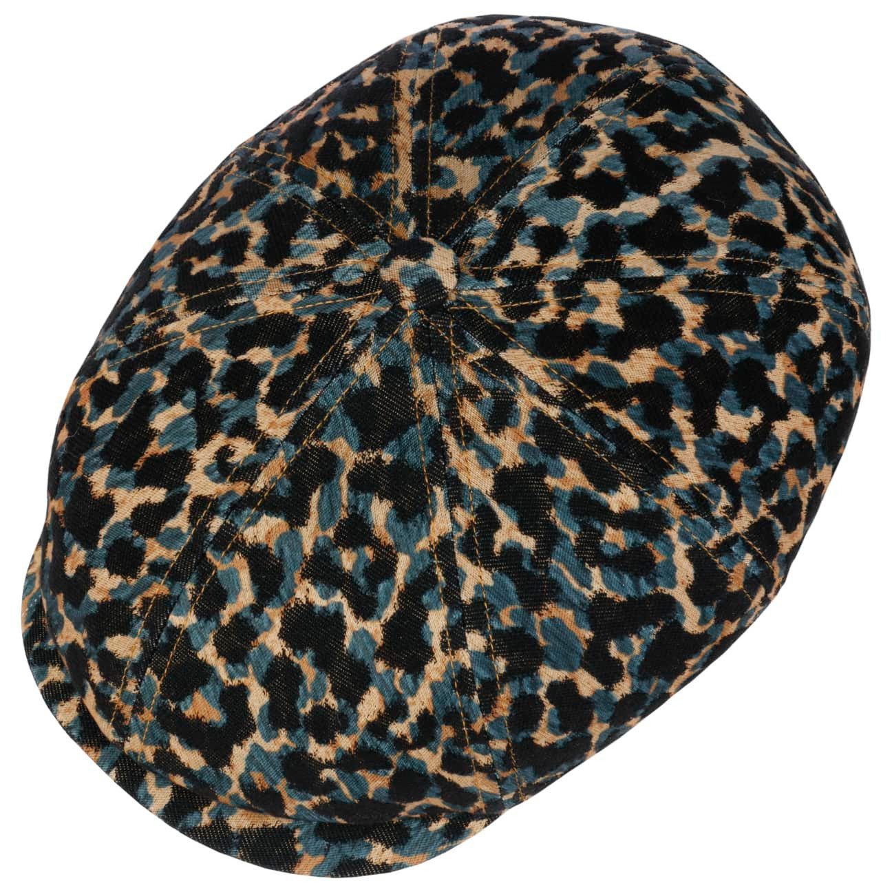Alfonso D´Este Flat Cap (1-St) Schirmmütze mit Schirm, Made in Italy