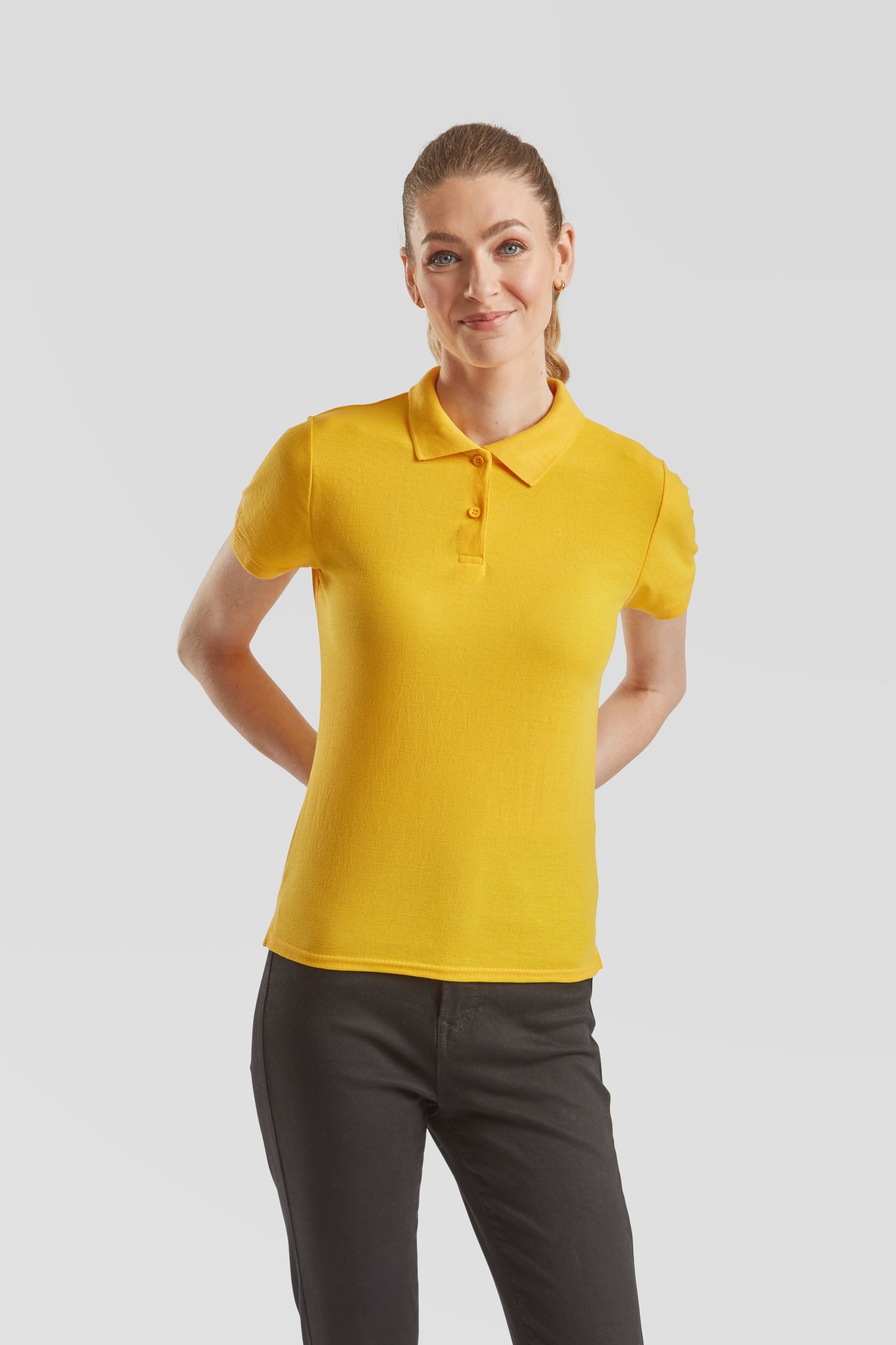 Fruit of the Loom Poloshirt Fruit of the Loom 65/35 Polo Lady-Fit 